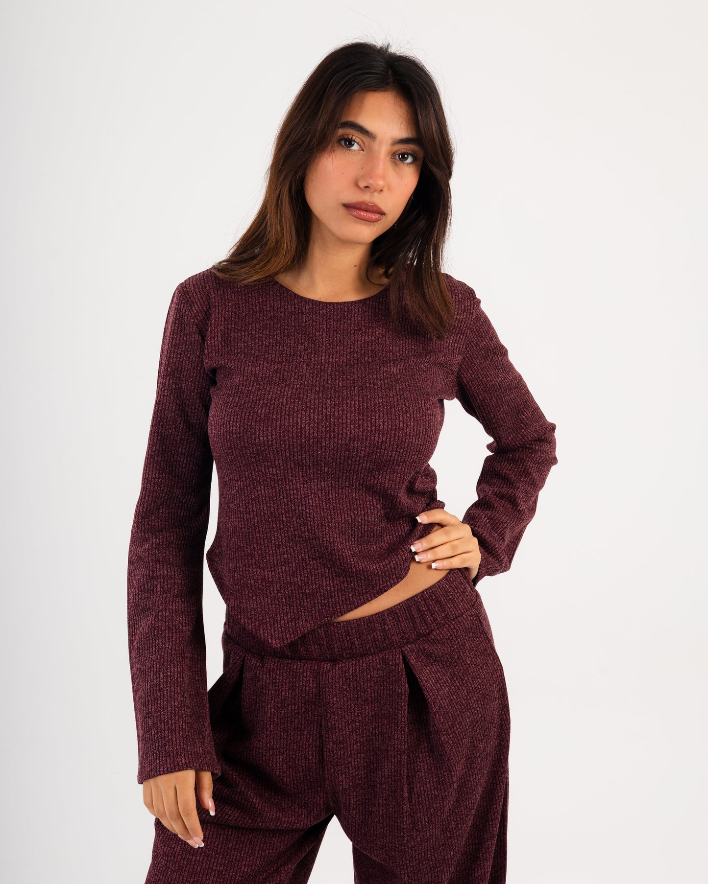 Winter Ribbed Heated Set