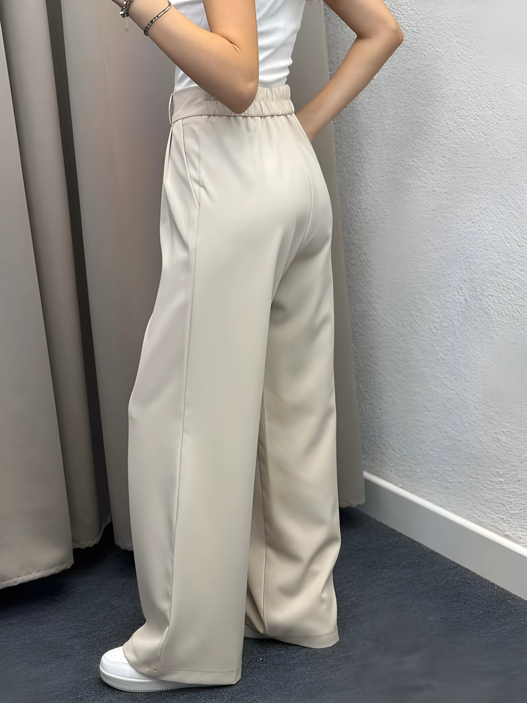 Wide-Leg classic Pants