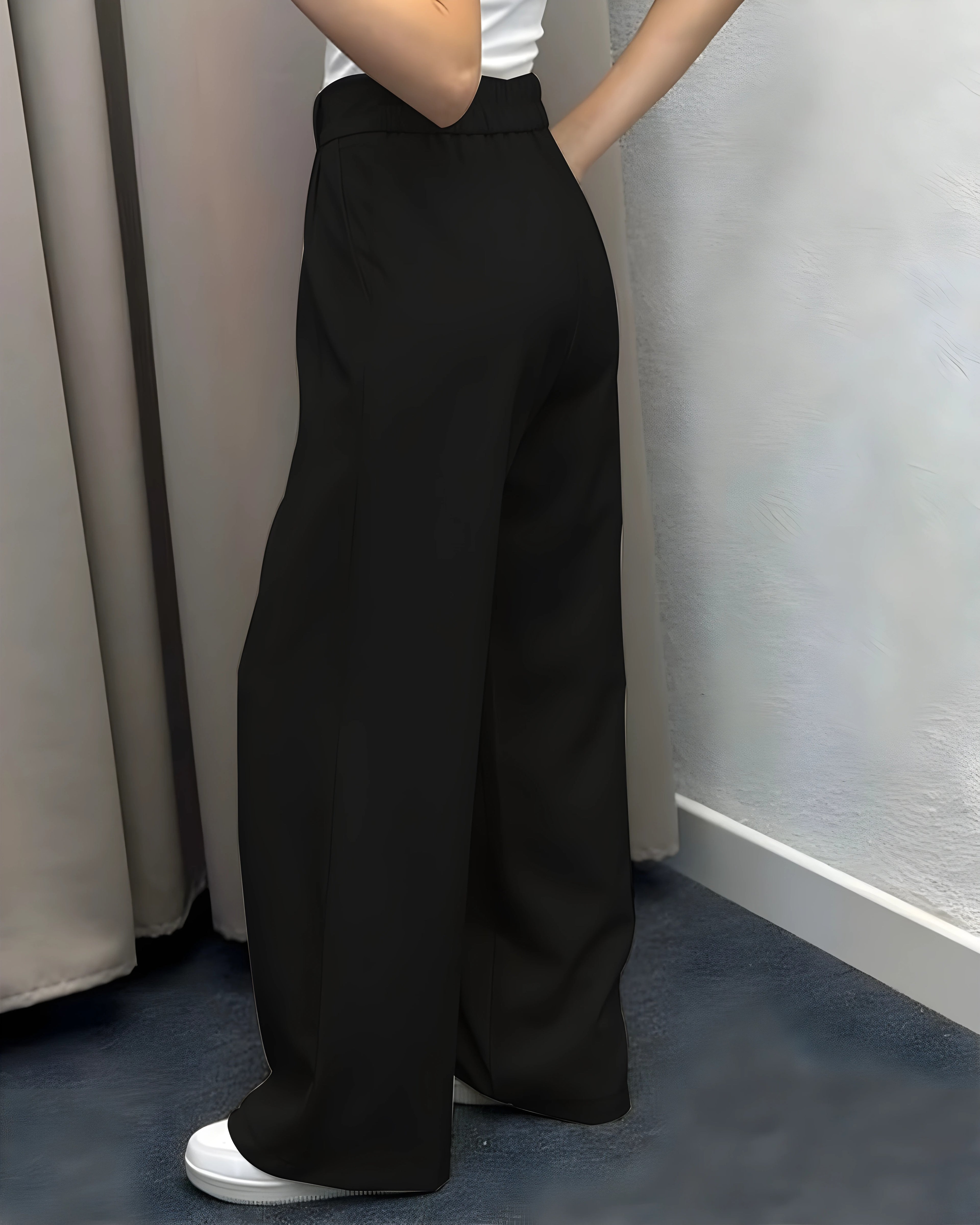 Wide-Leg classic Pants