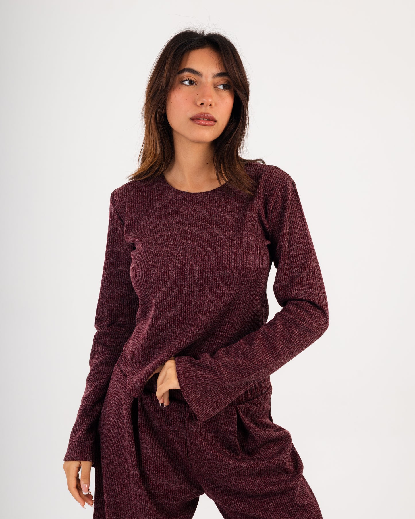 Winter Ribbed Heated Set