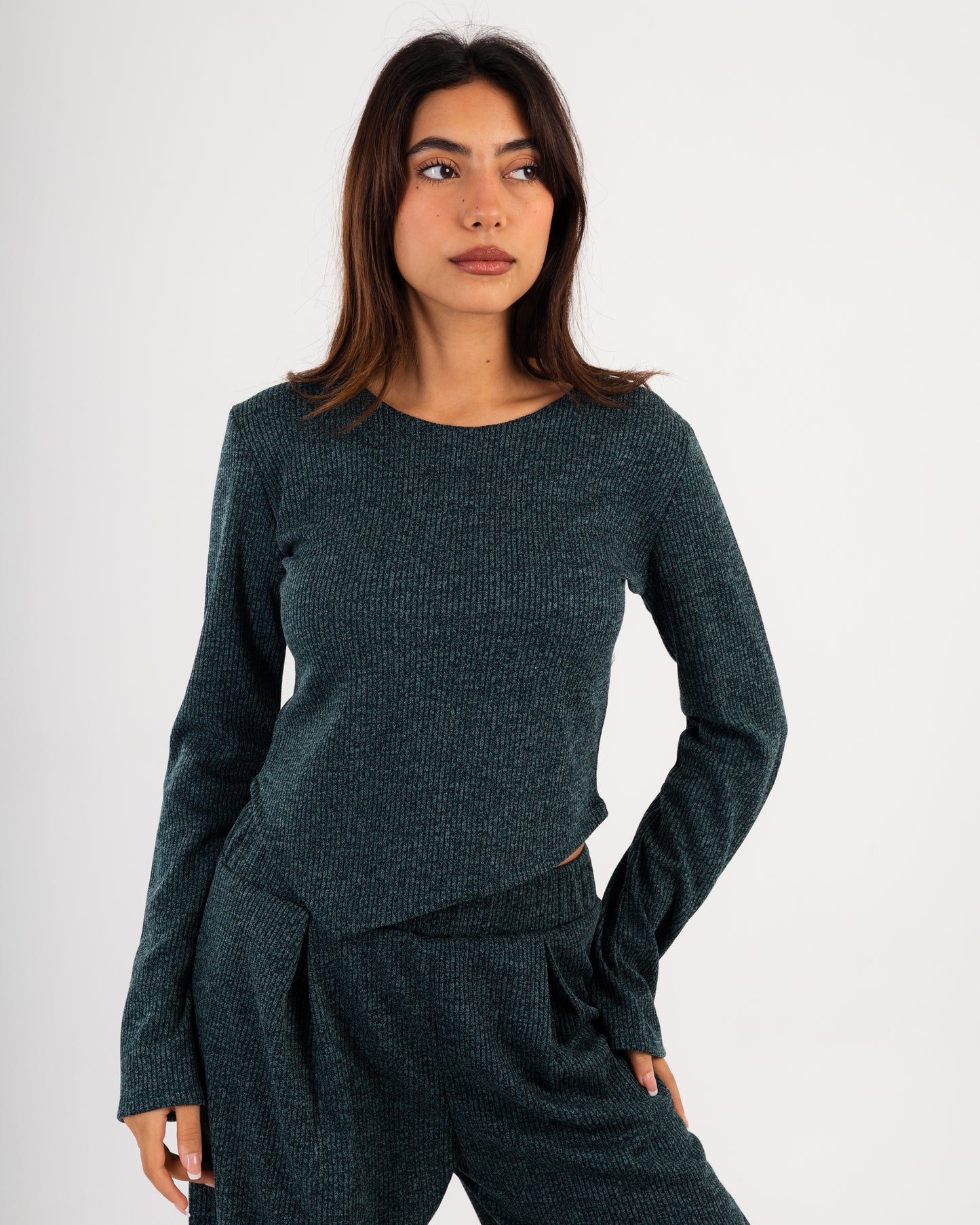 Winter Ribbed Heated Set