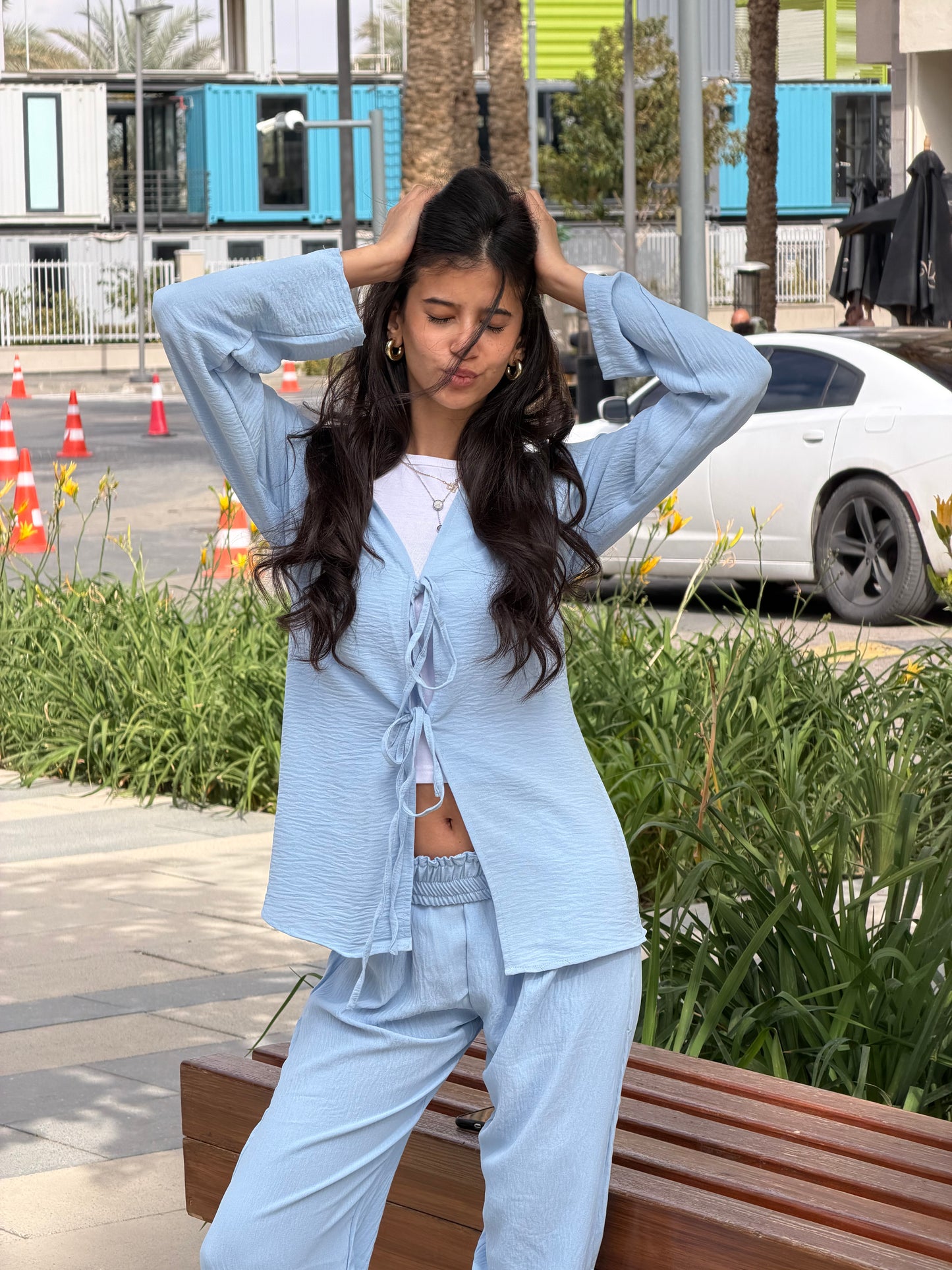 Soft Tie Summer Set
