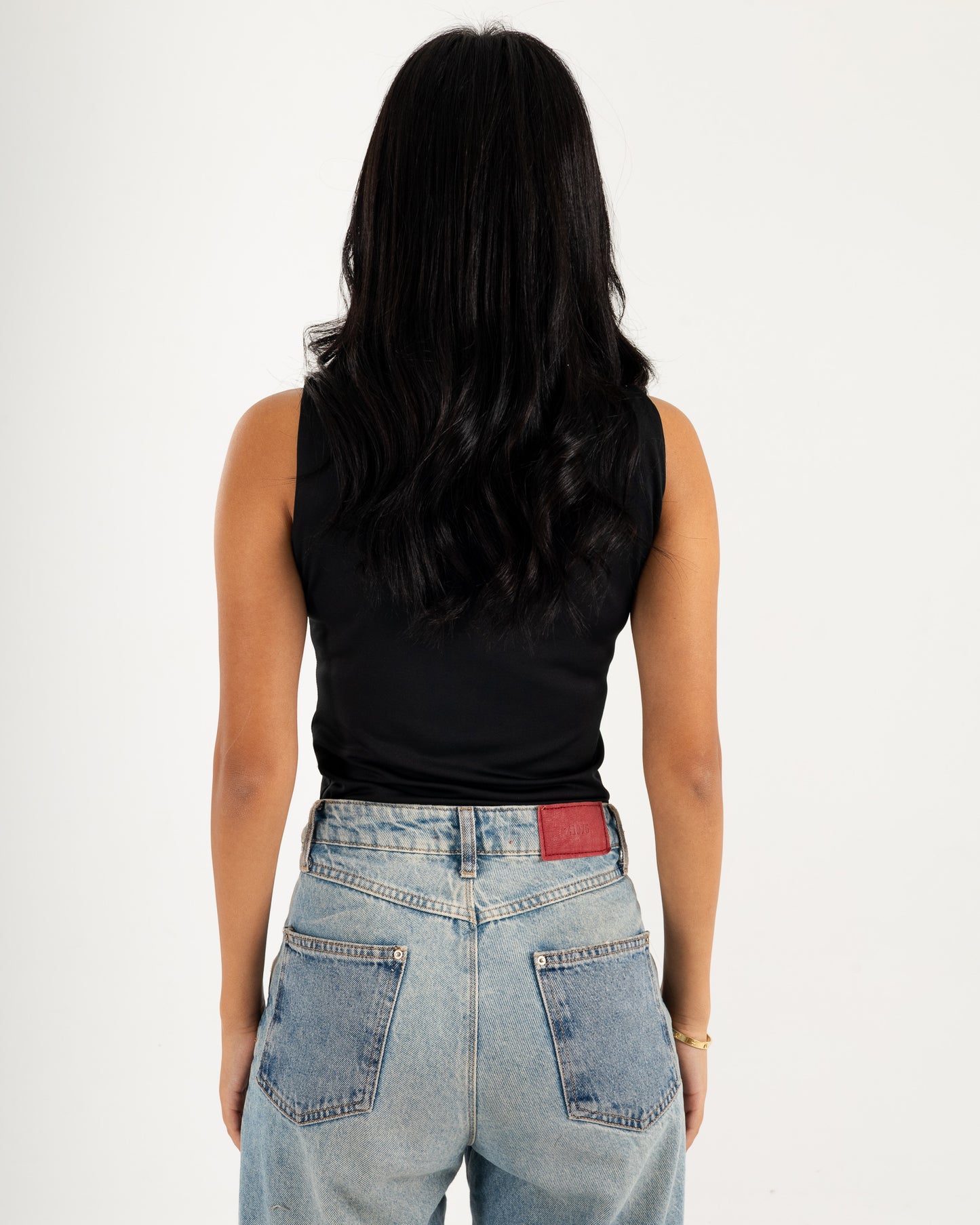 Basic Tank top - Scoop Neck - Double Layers.