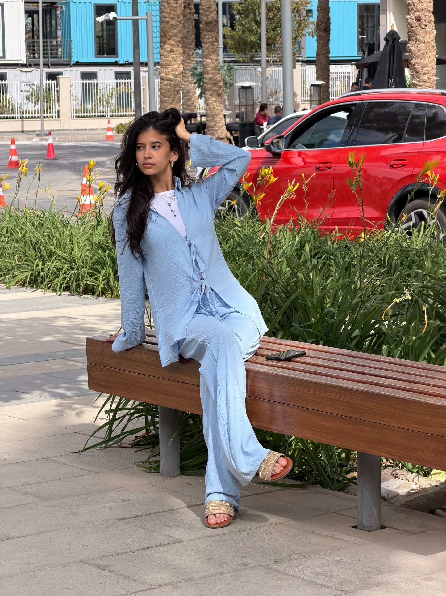 Soft Tie Summer Set