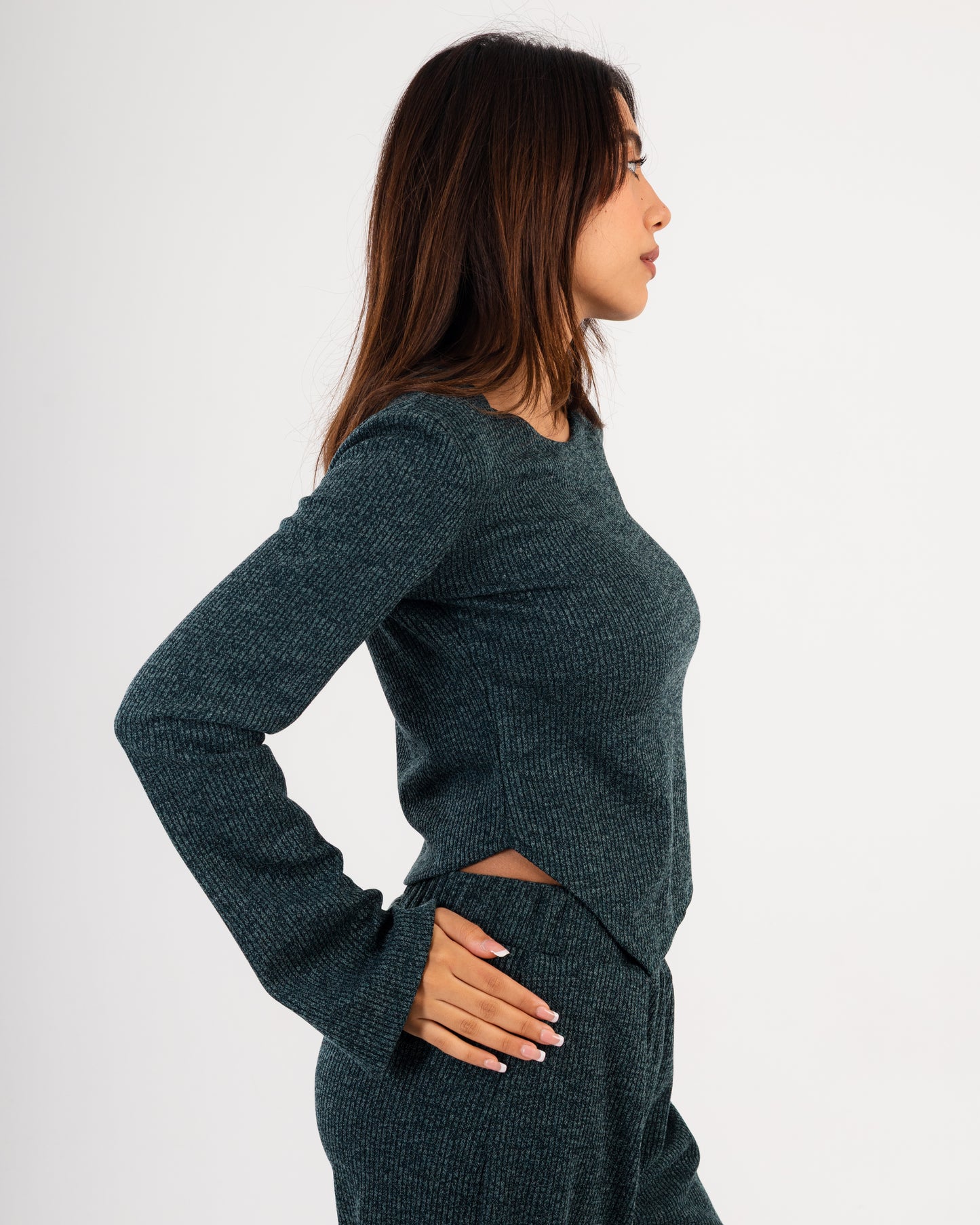 Winter Ribbed Heated Set