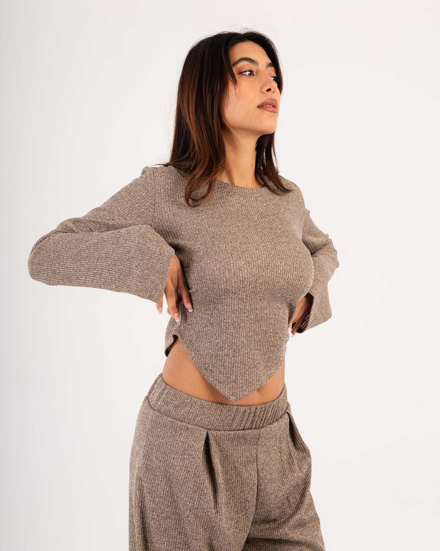 Winter Ribbed Heated Set