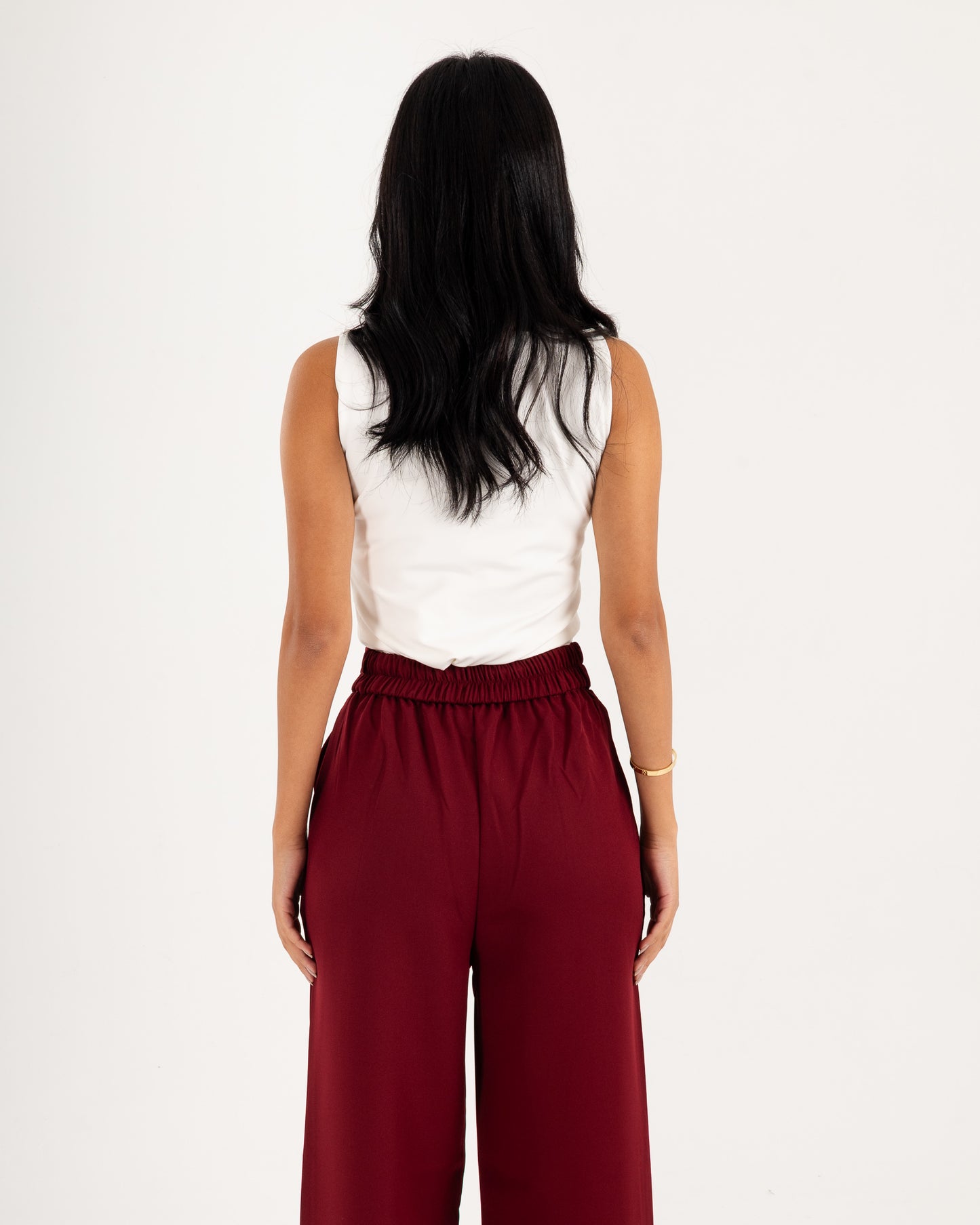 Basic Tank top - Scoop Neck - Double Layers.