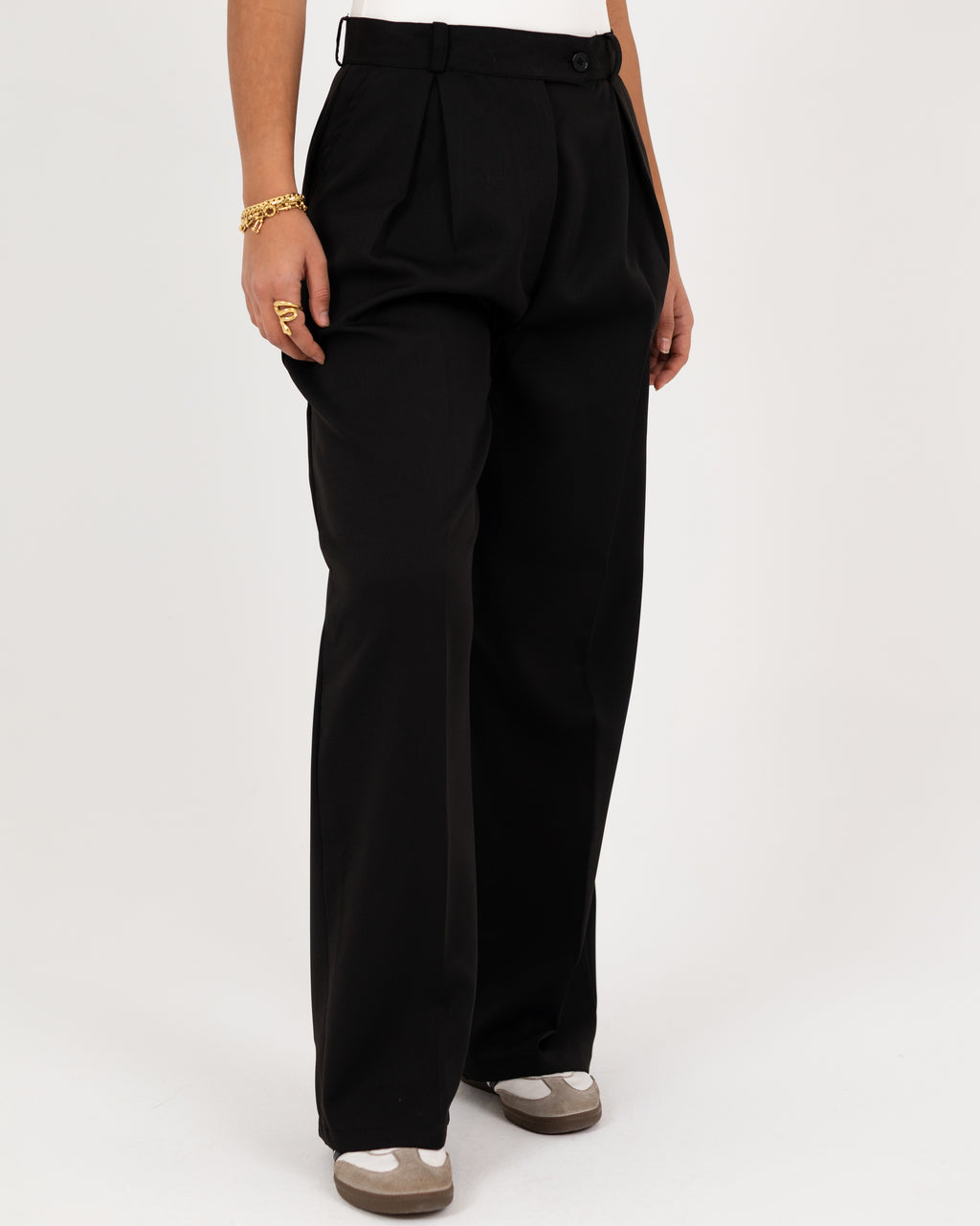 Wide-Leg Modern Pants