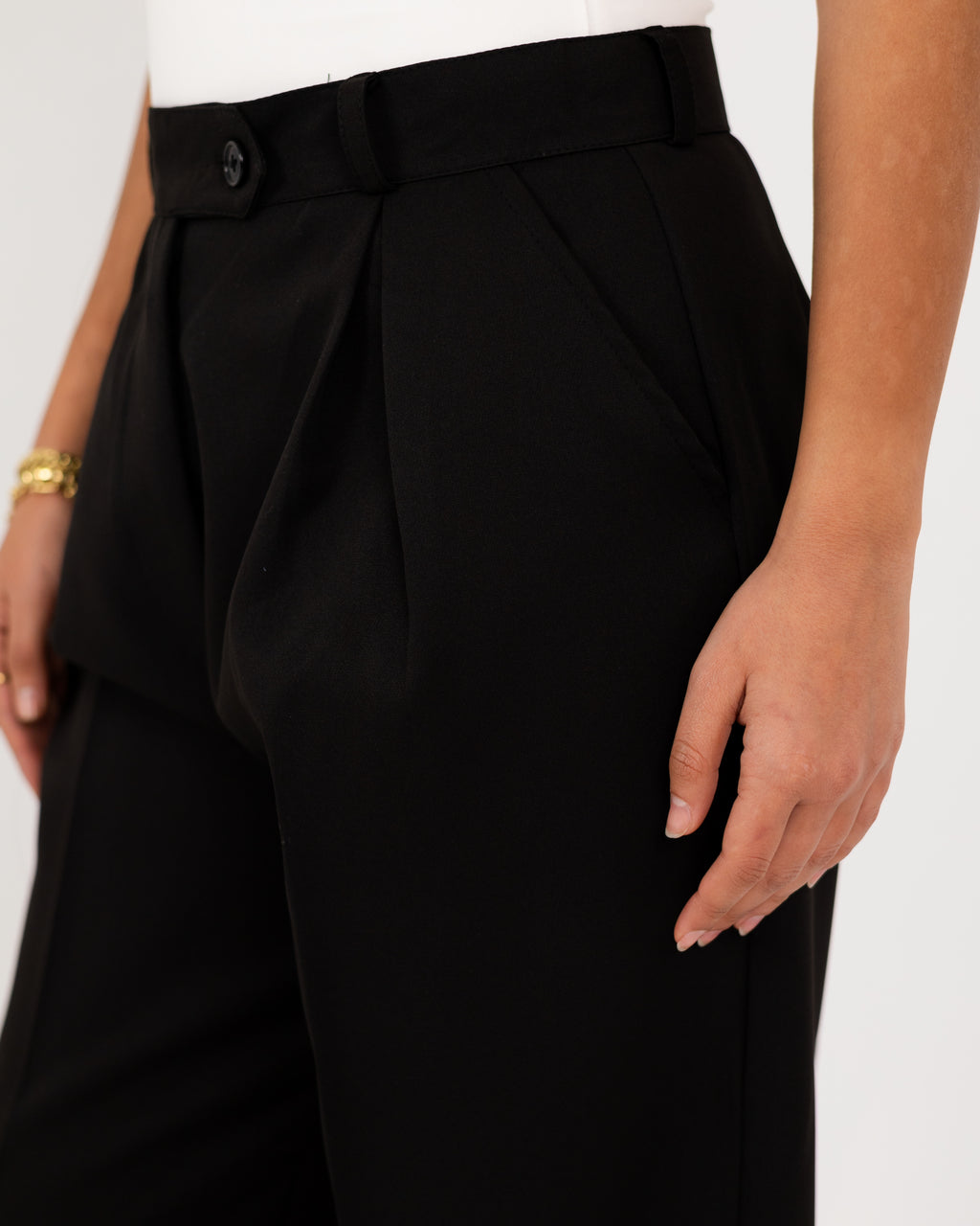 Wide-Leg Modern Pants
