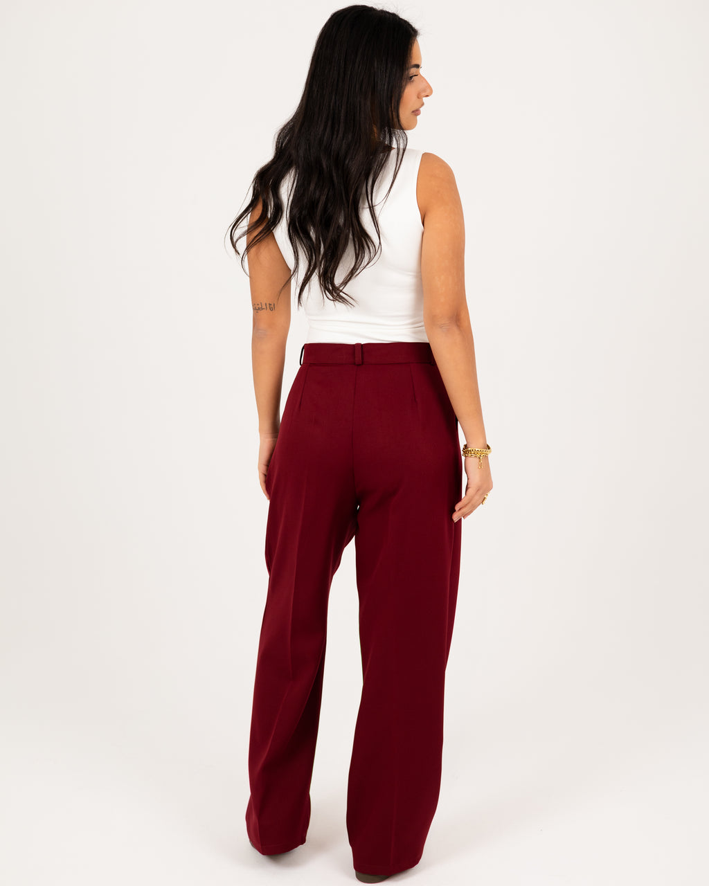 Wide-Leg Modern Pants
