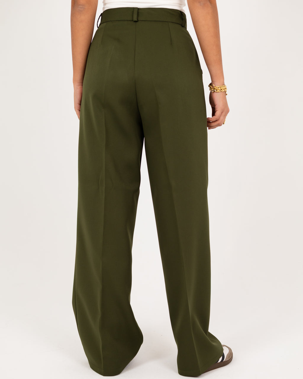 Wide-Leg Modern Pants