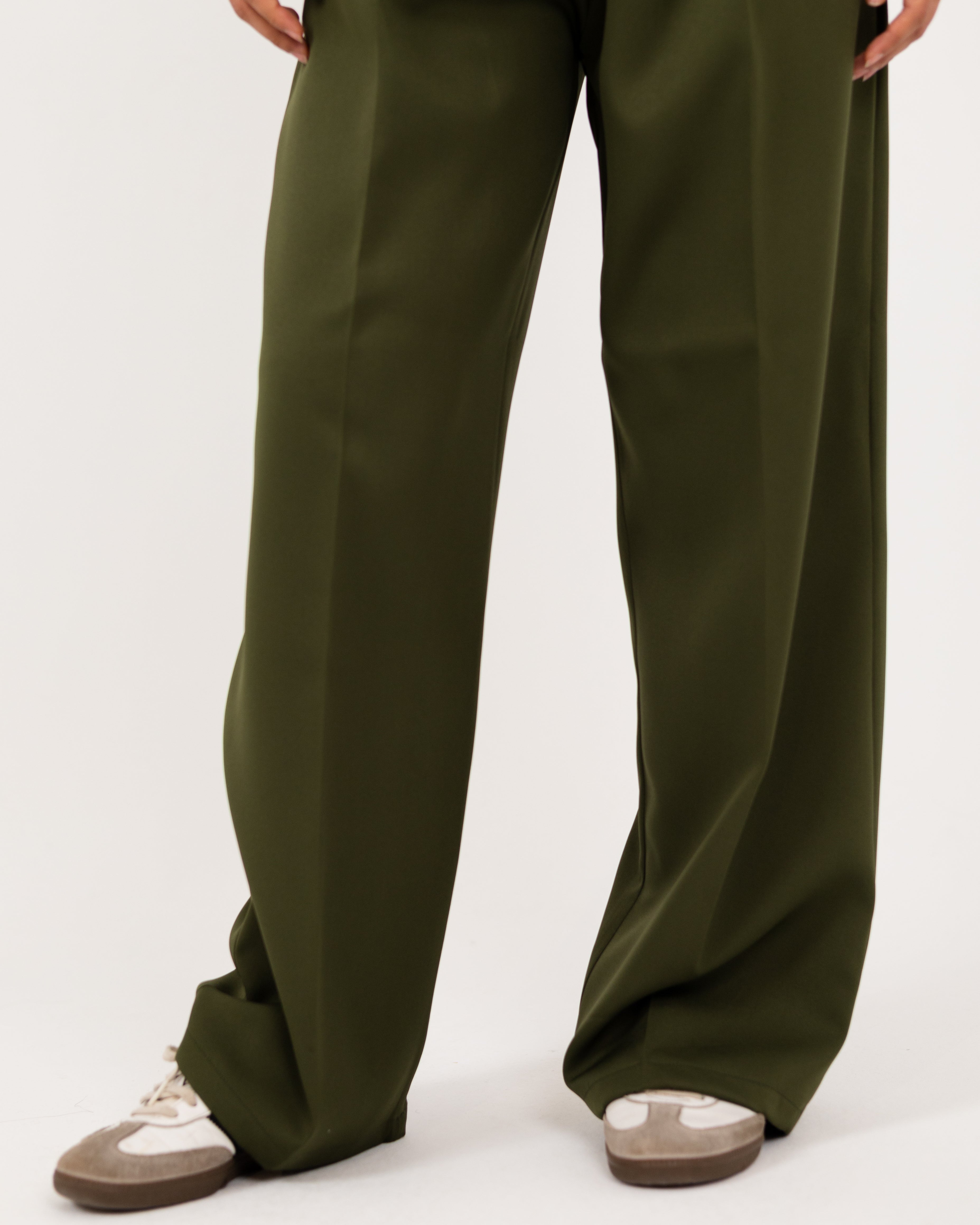 Wide-Leg Modern Pants
