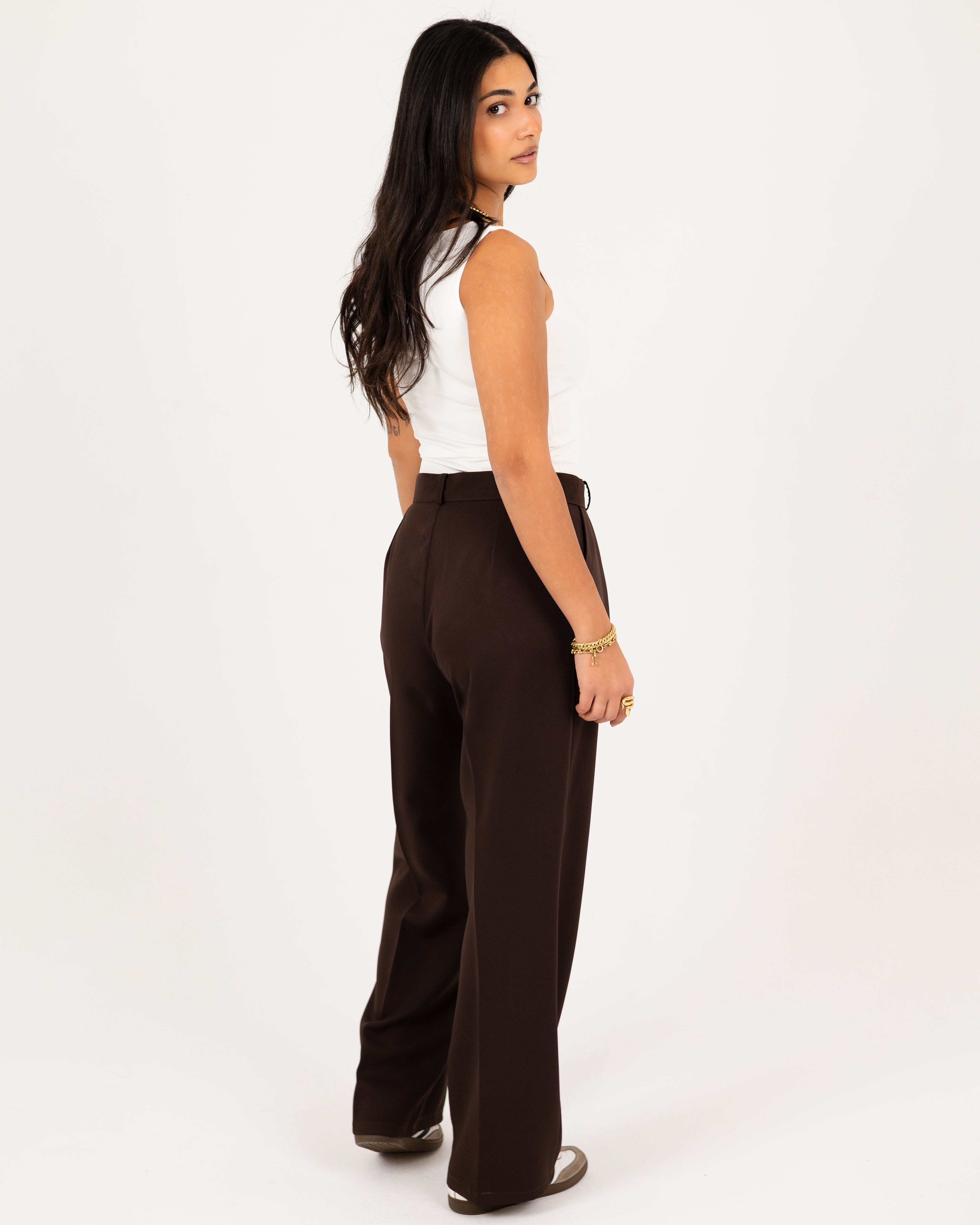 Wide-Leg Modern Pants