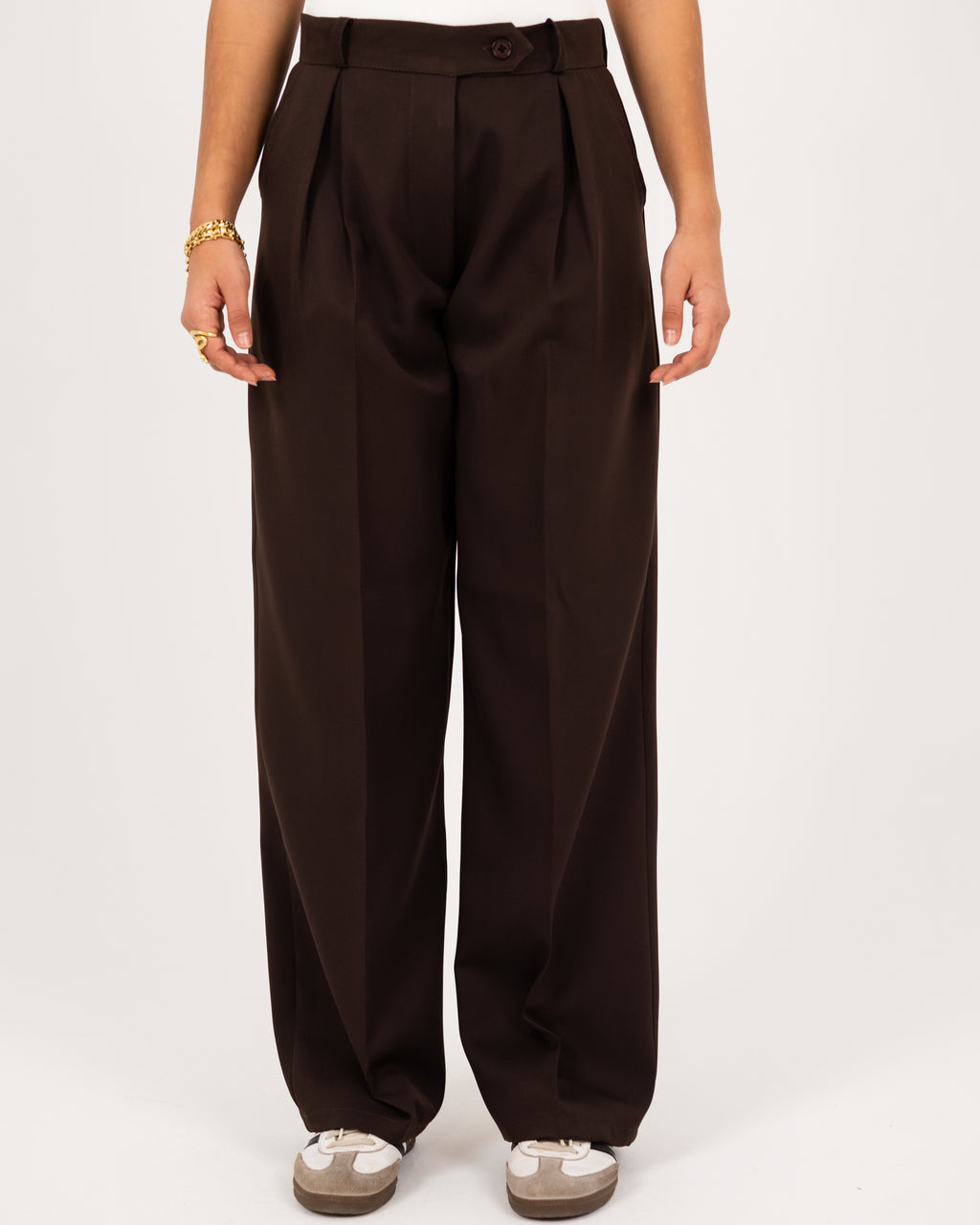 Wide-Leg Modern Pants