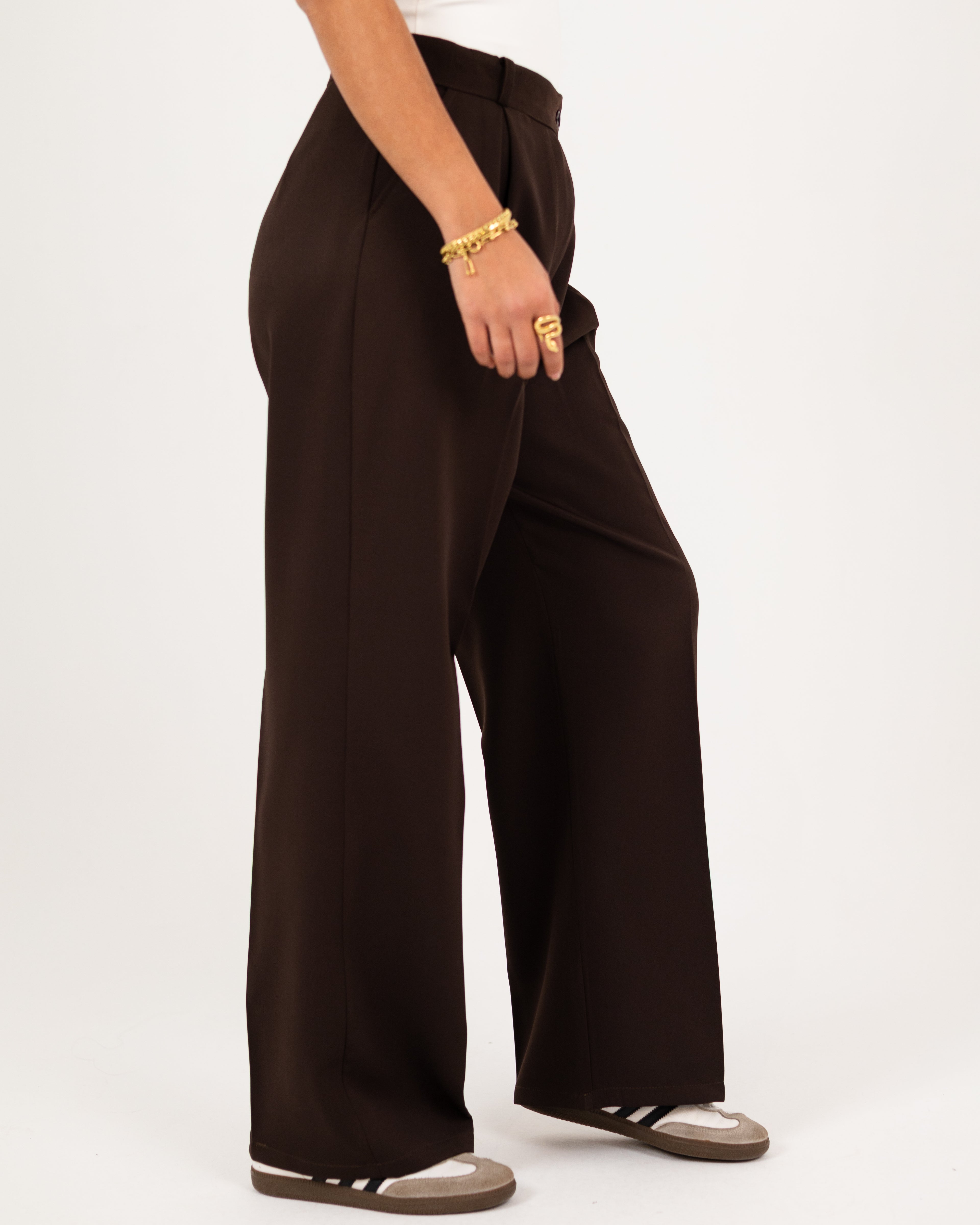 Wide-Leg Modern Pants