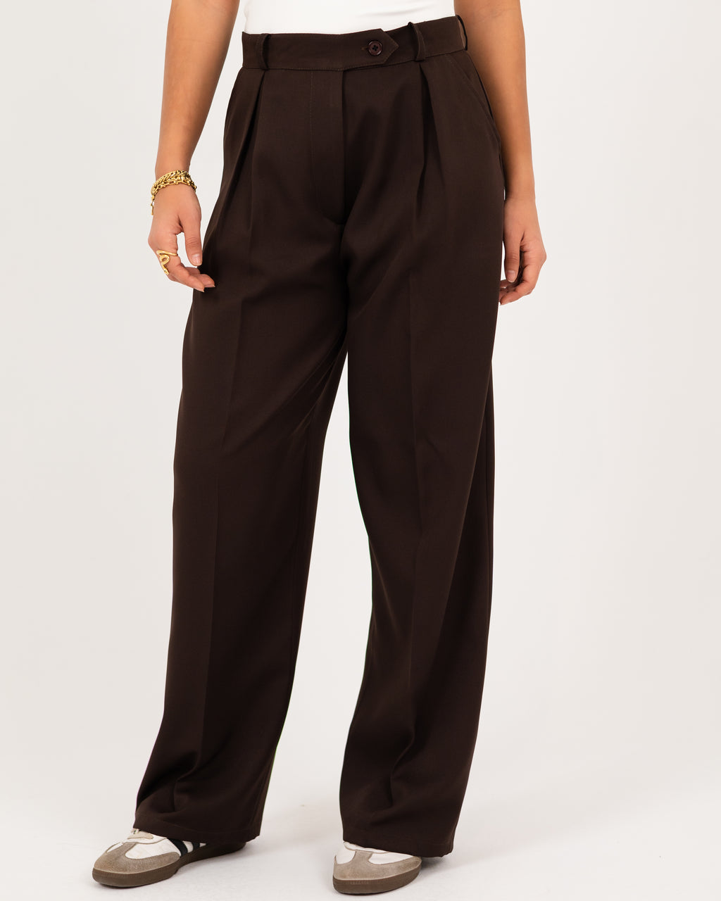 Wide-Leg Modern Pants