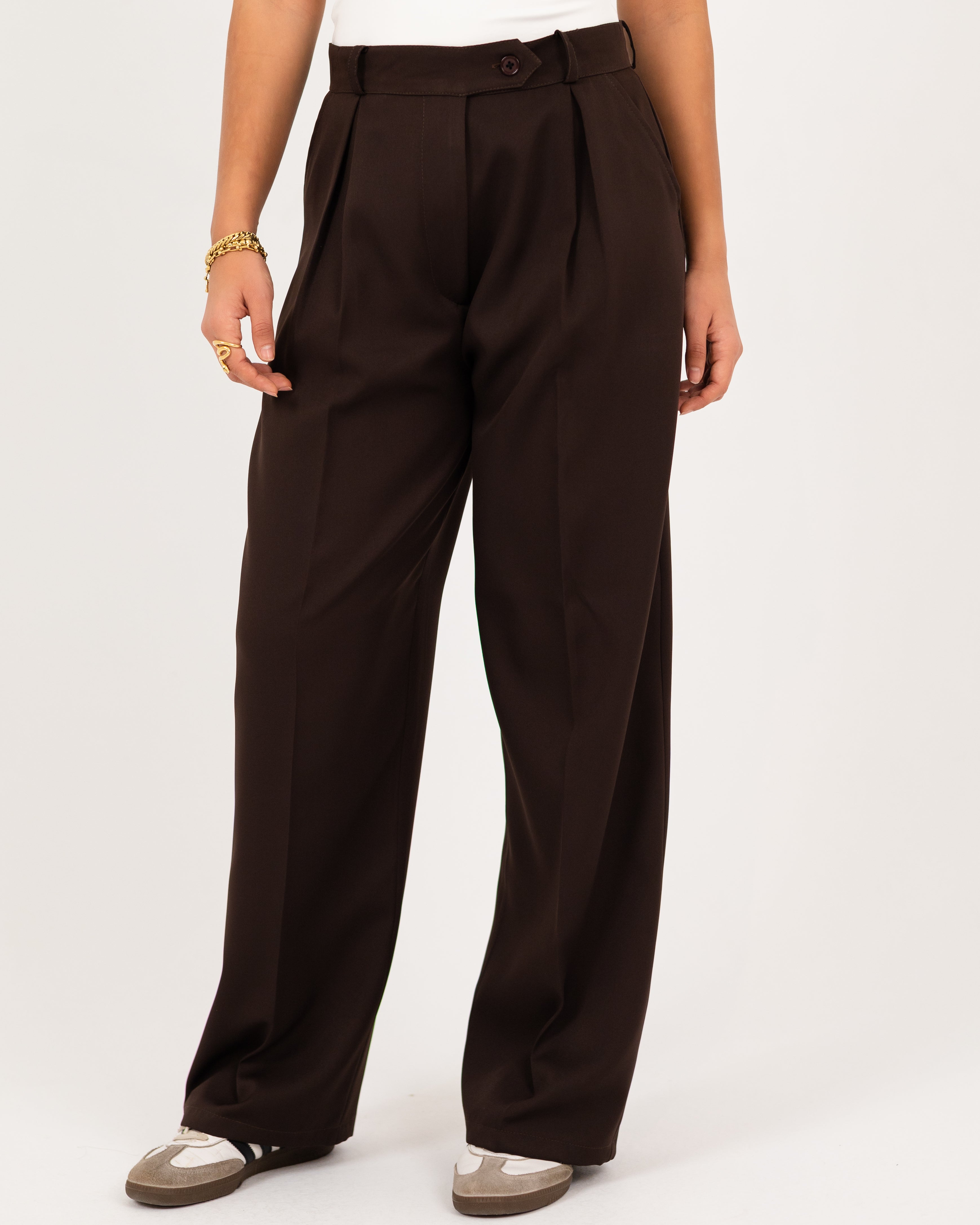 Wide-Leg Modern Pants