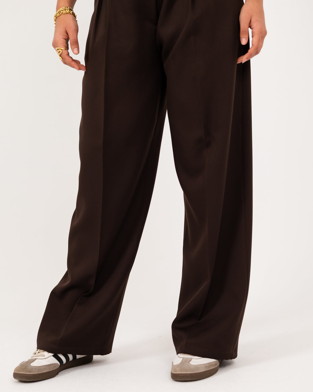 Wide-Leg Modern Pants