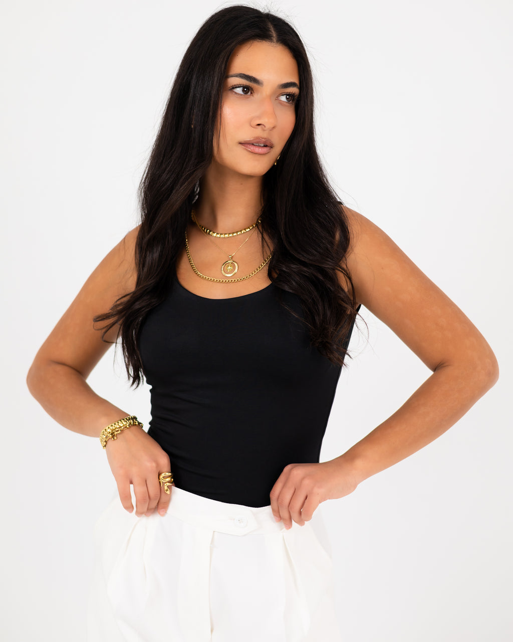 Wide-Leg Modern Pants
