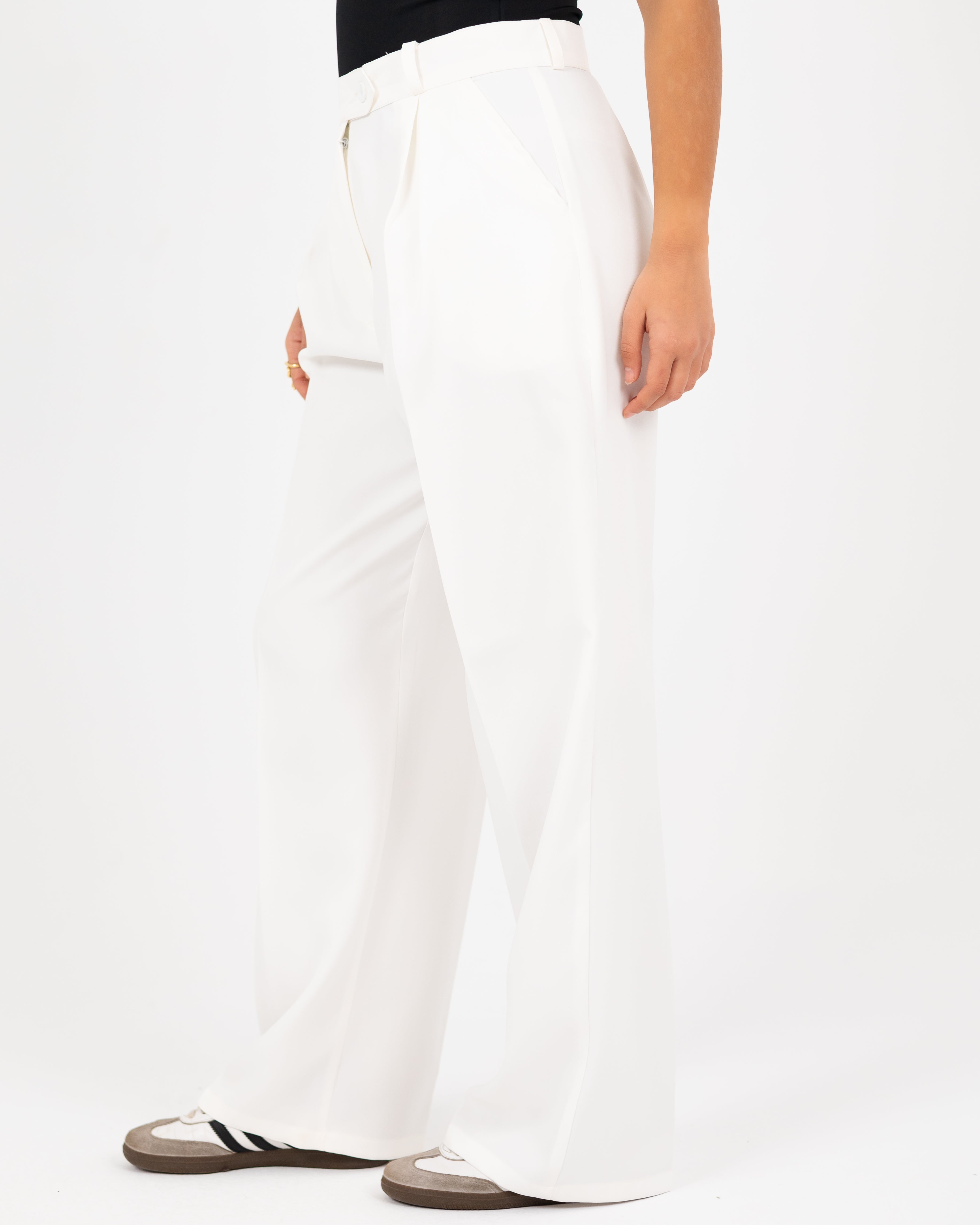Wide-Leg Modern Pants