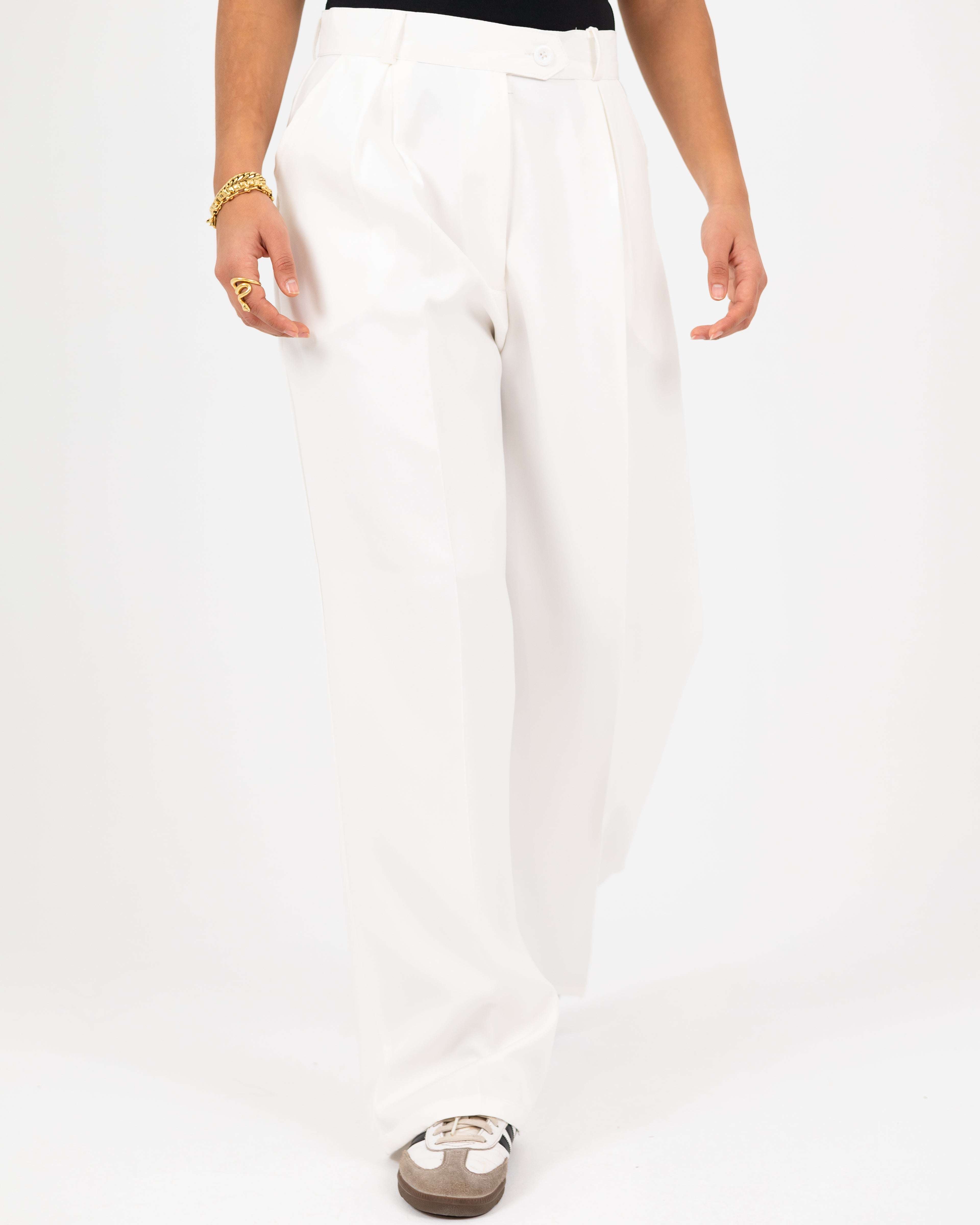 Wide-Leg Modern Pants