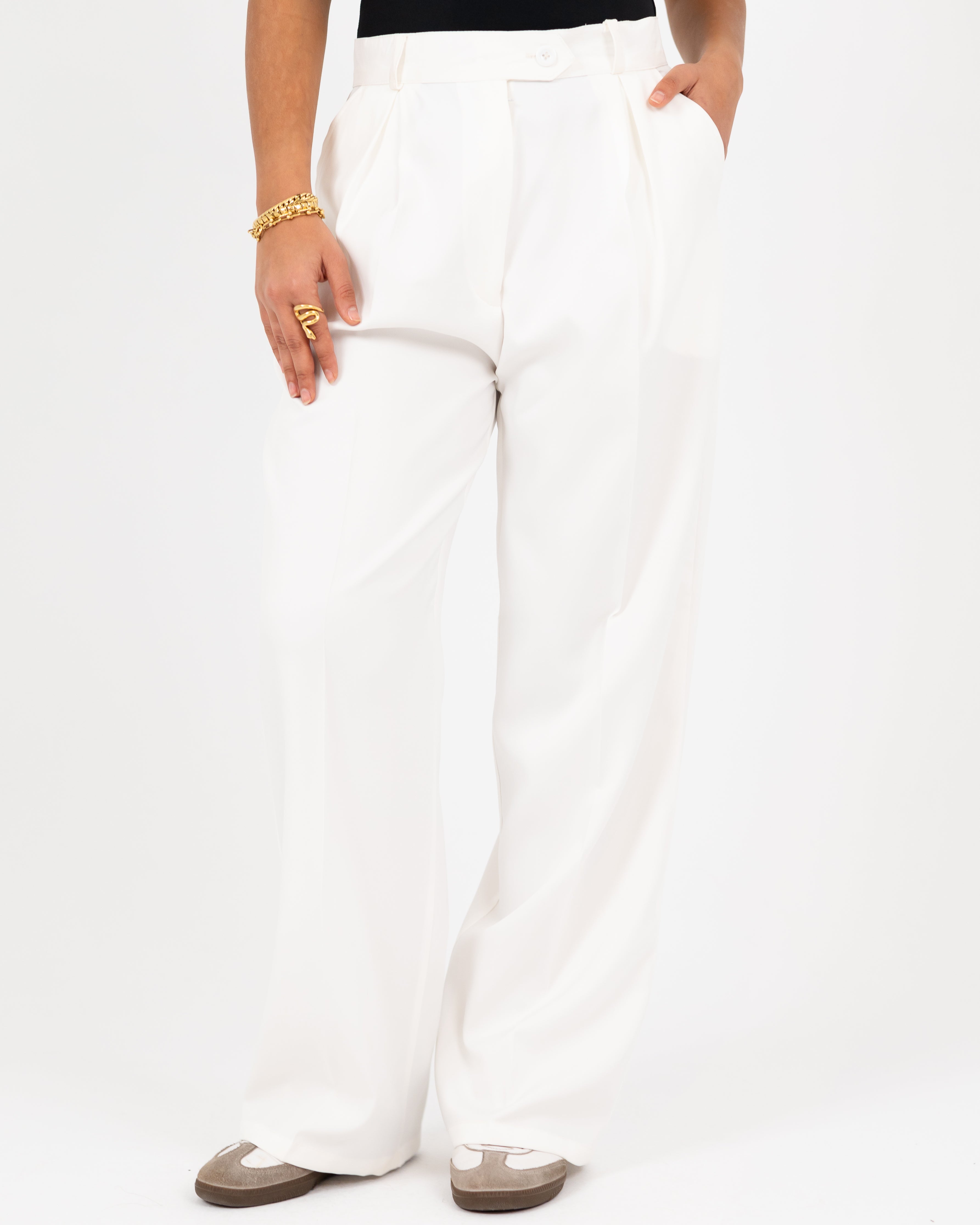 Wide-Leg Modern Pants