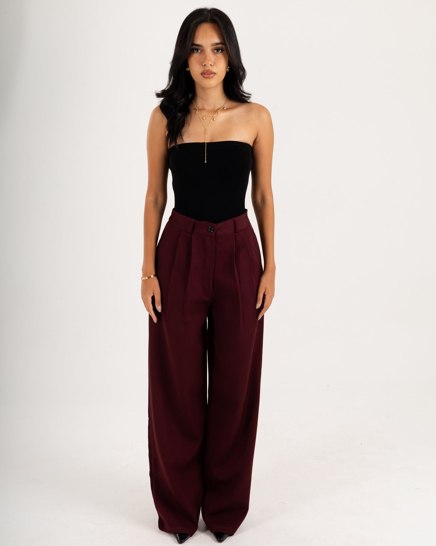 Wide-Leg classic Pants