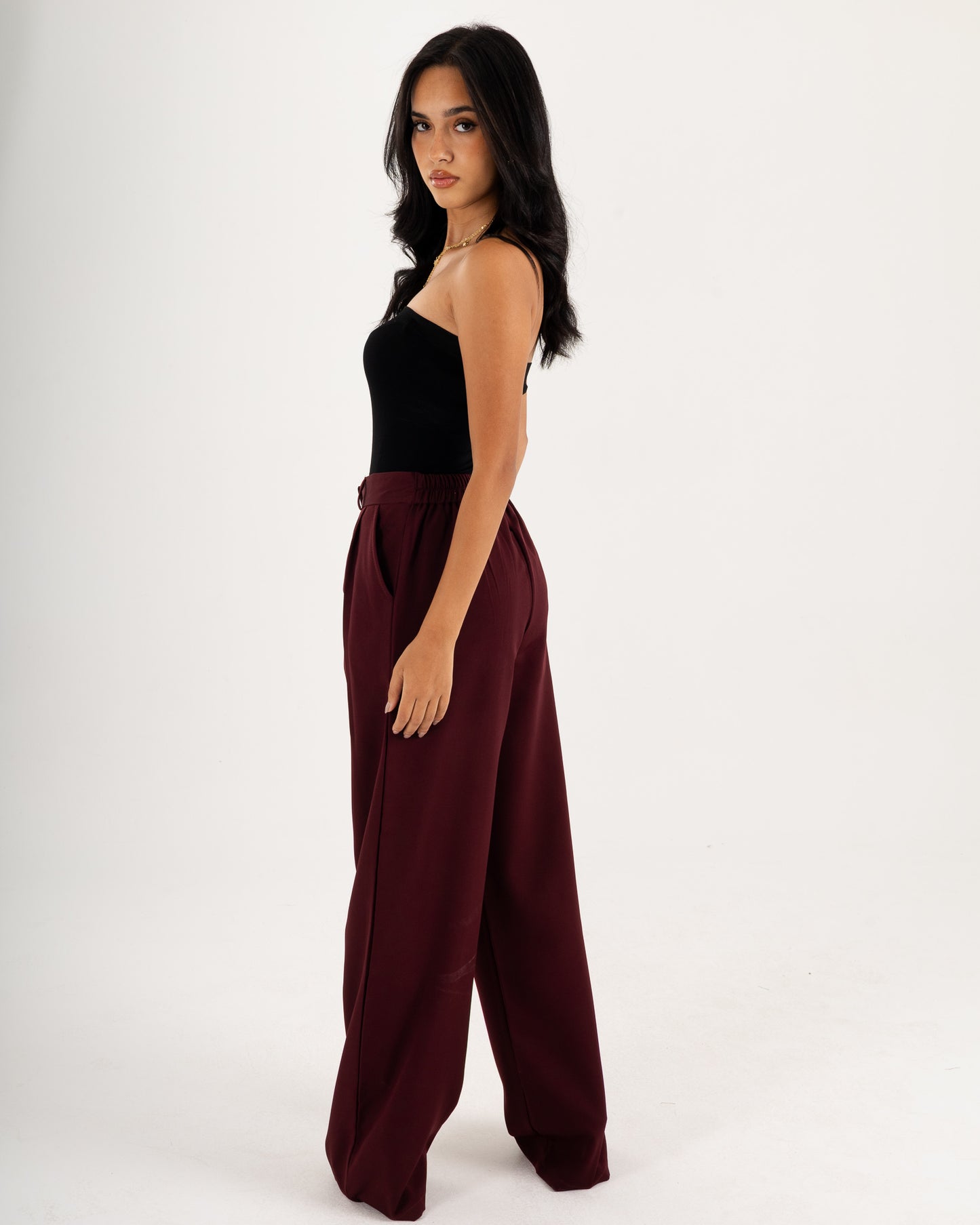 Wide-Leg classic Pants