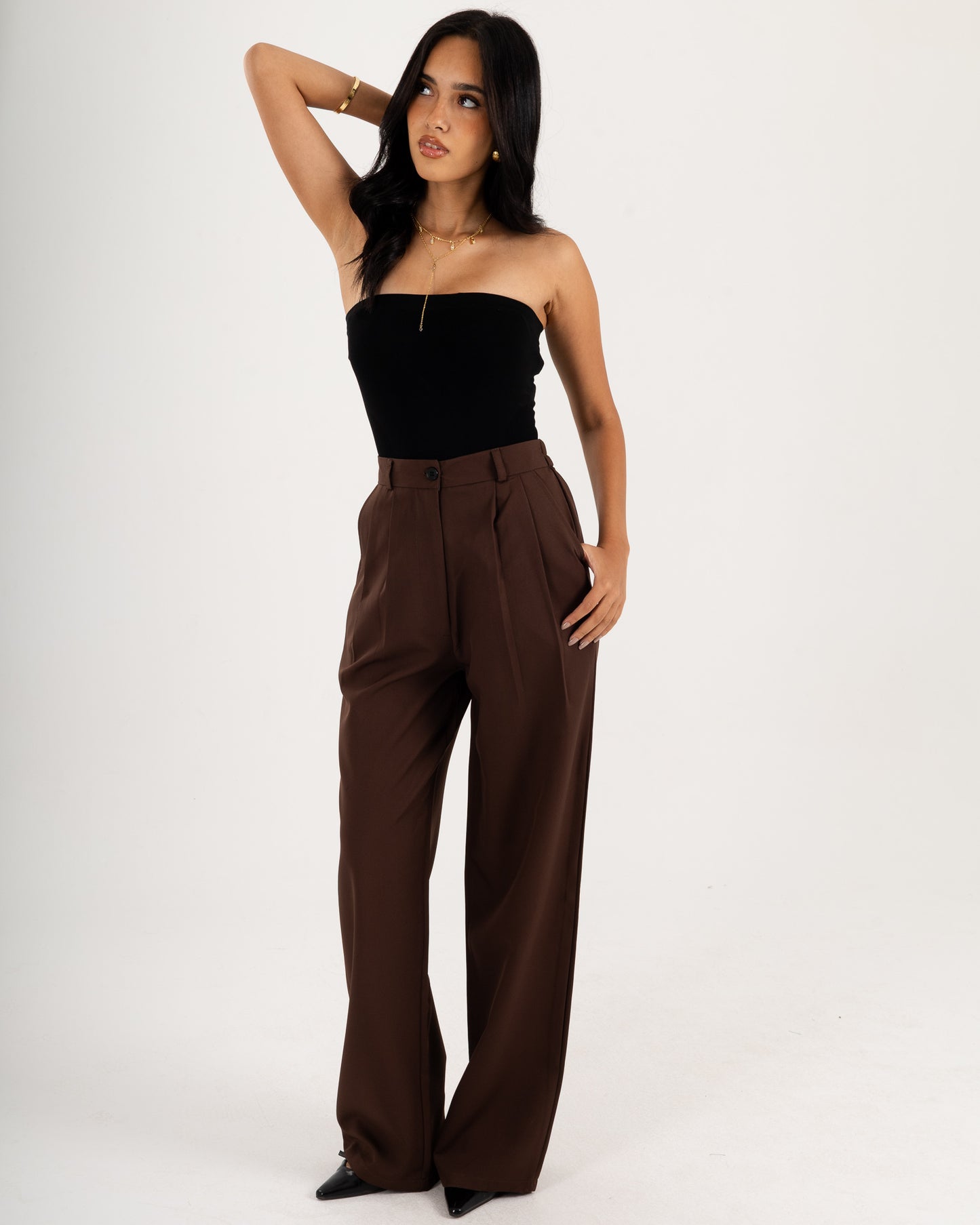 Wide-Leg classic Pants