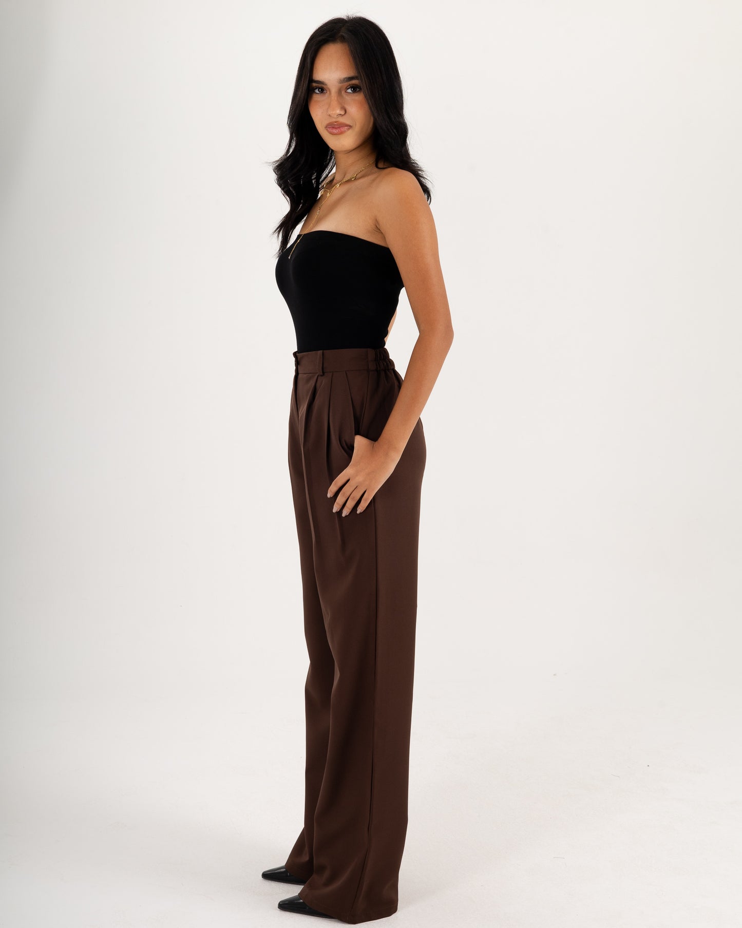 Wide-Leg classic Pants