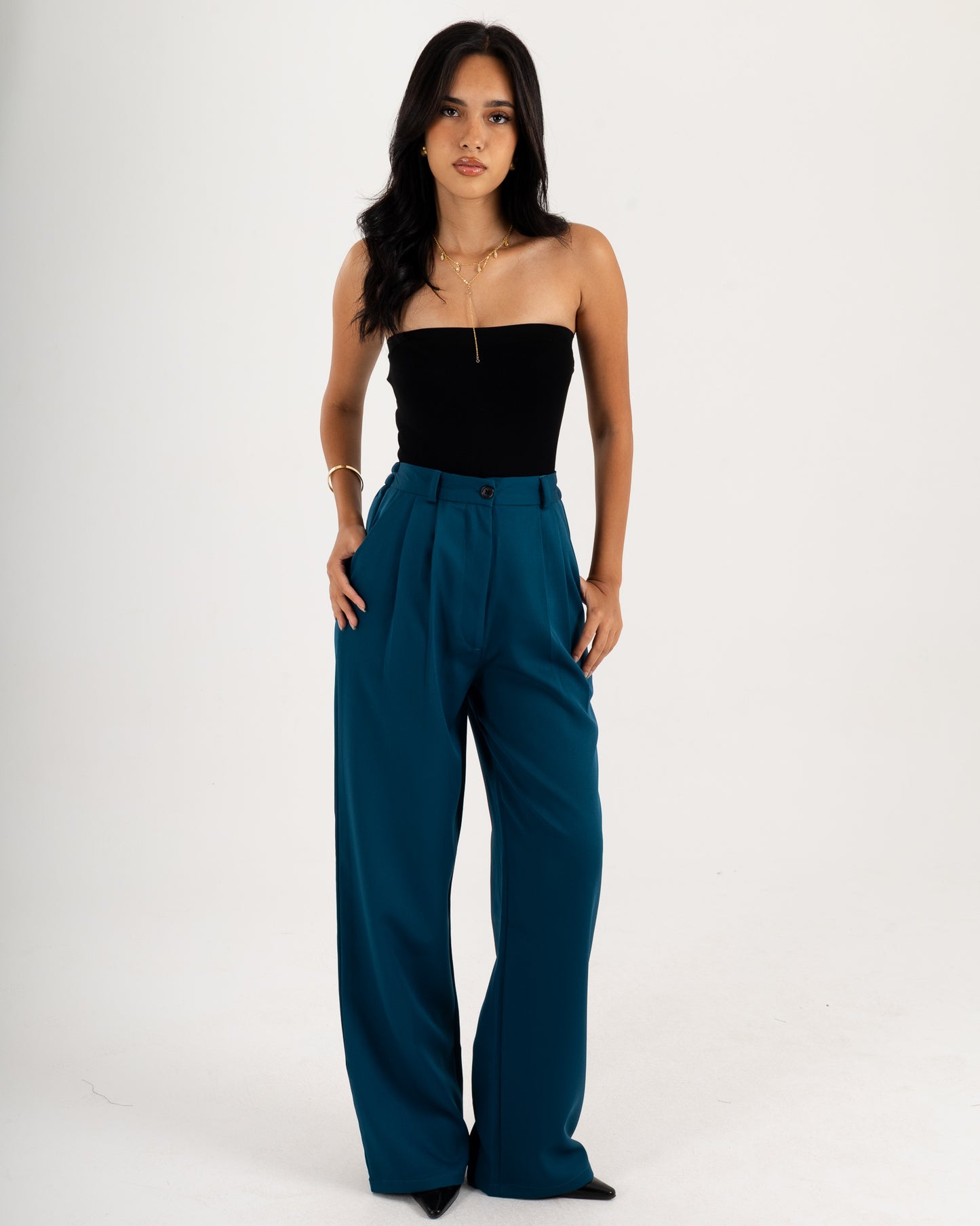 Wide-Leg classic Pants