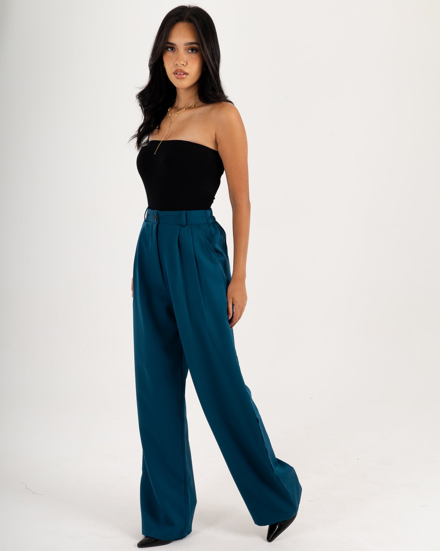 Wide-Leg classic Pants