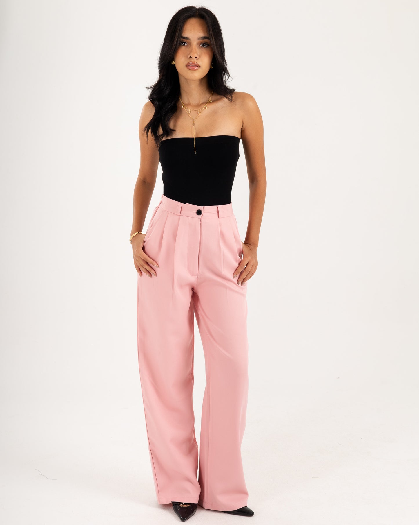 Wide-Leg classic Pants