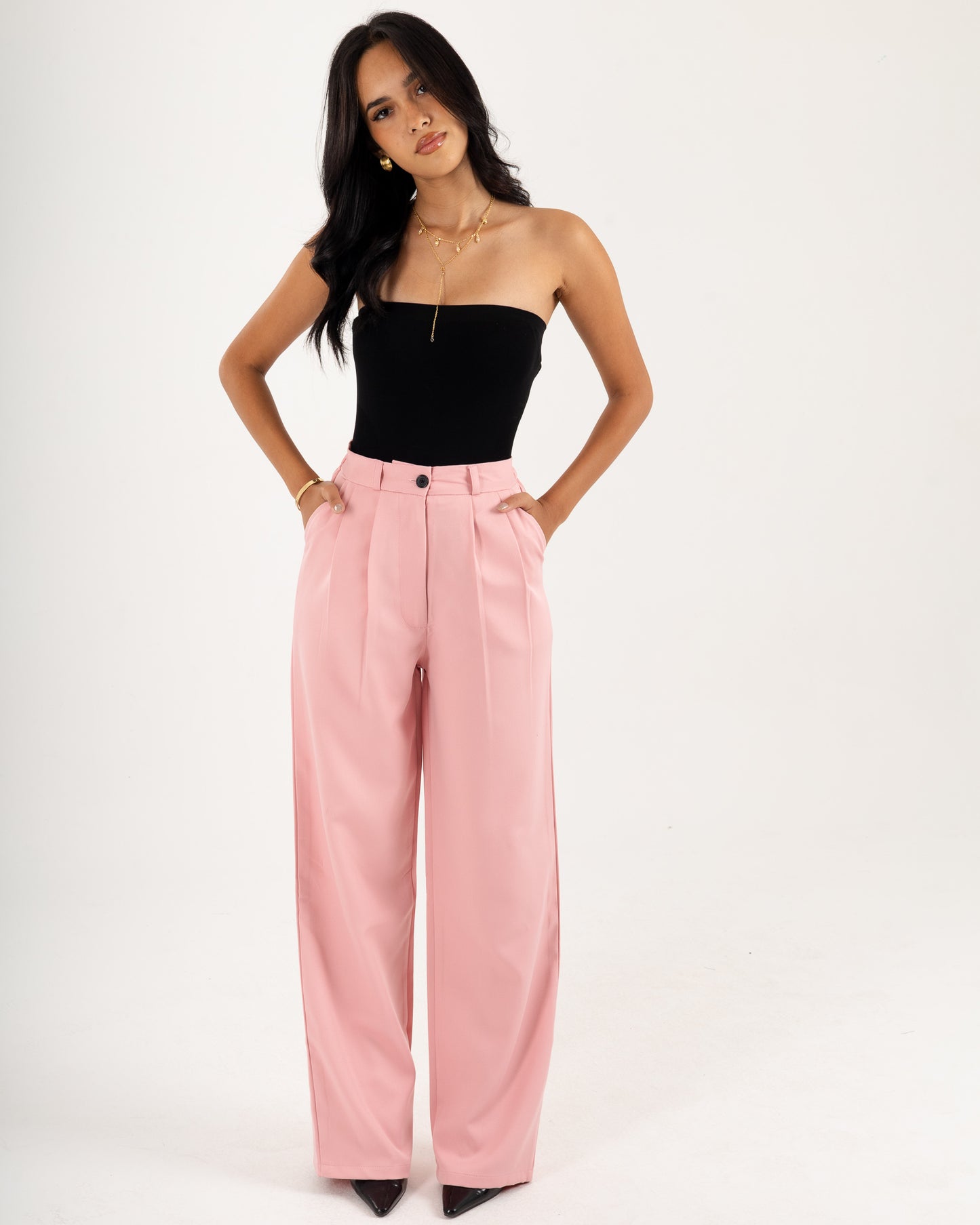 Wide-Leg classic Pants