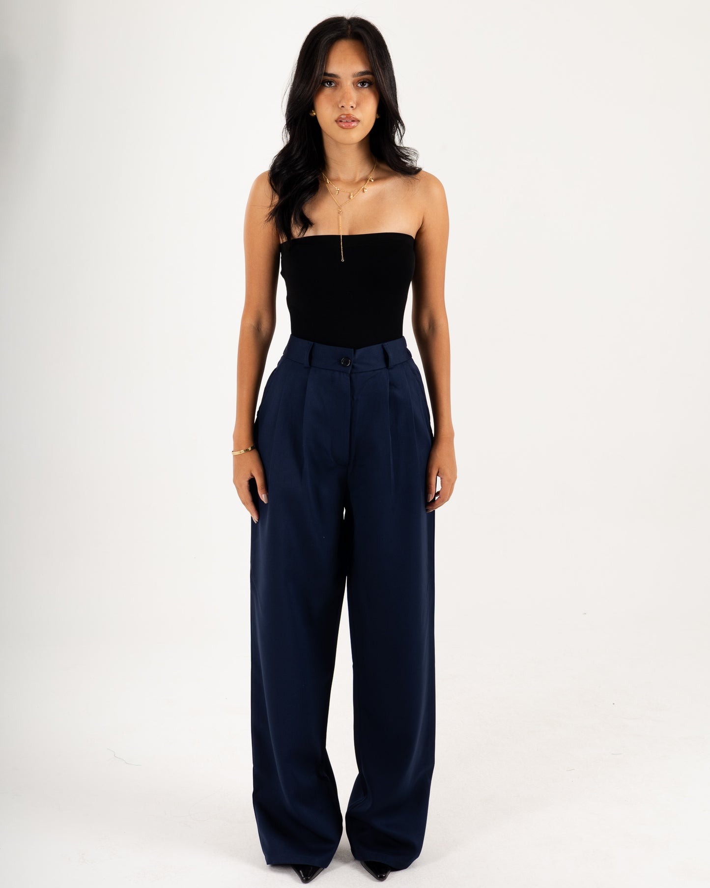 Wide-Leg classic Pants