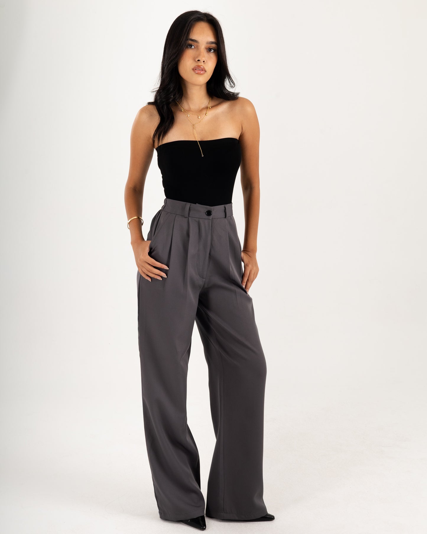 Wide-Leg classic Pants