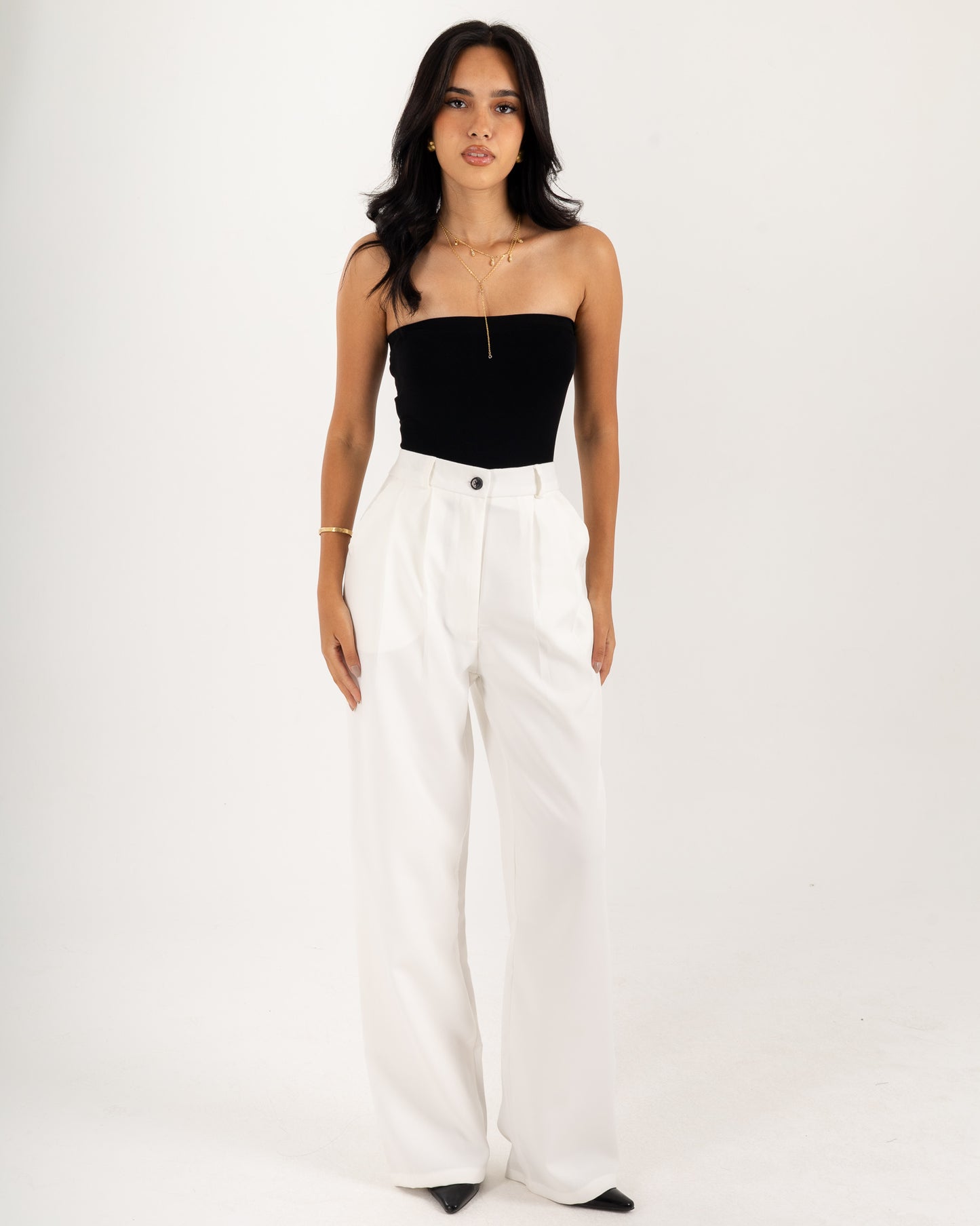 Wide-Leg classic Pants