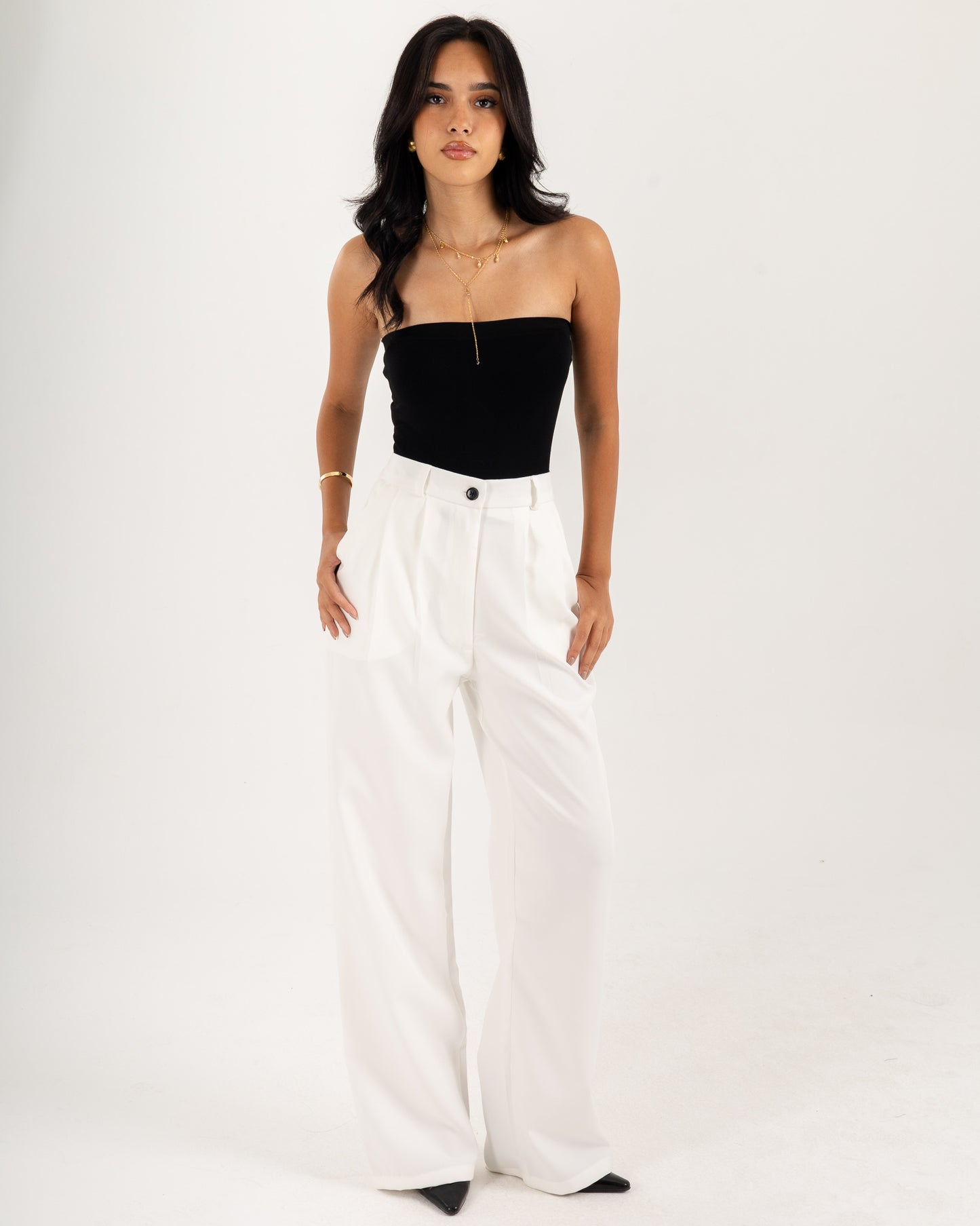 Wide-Leg classic Pants