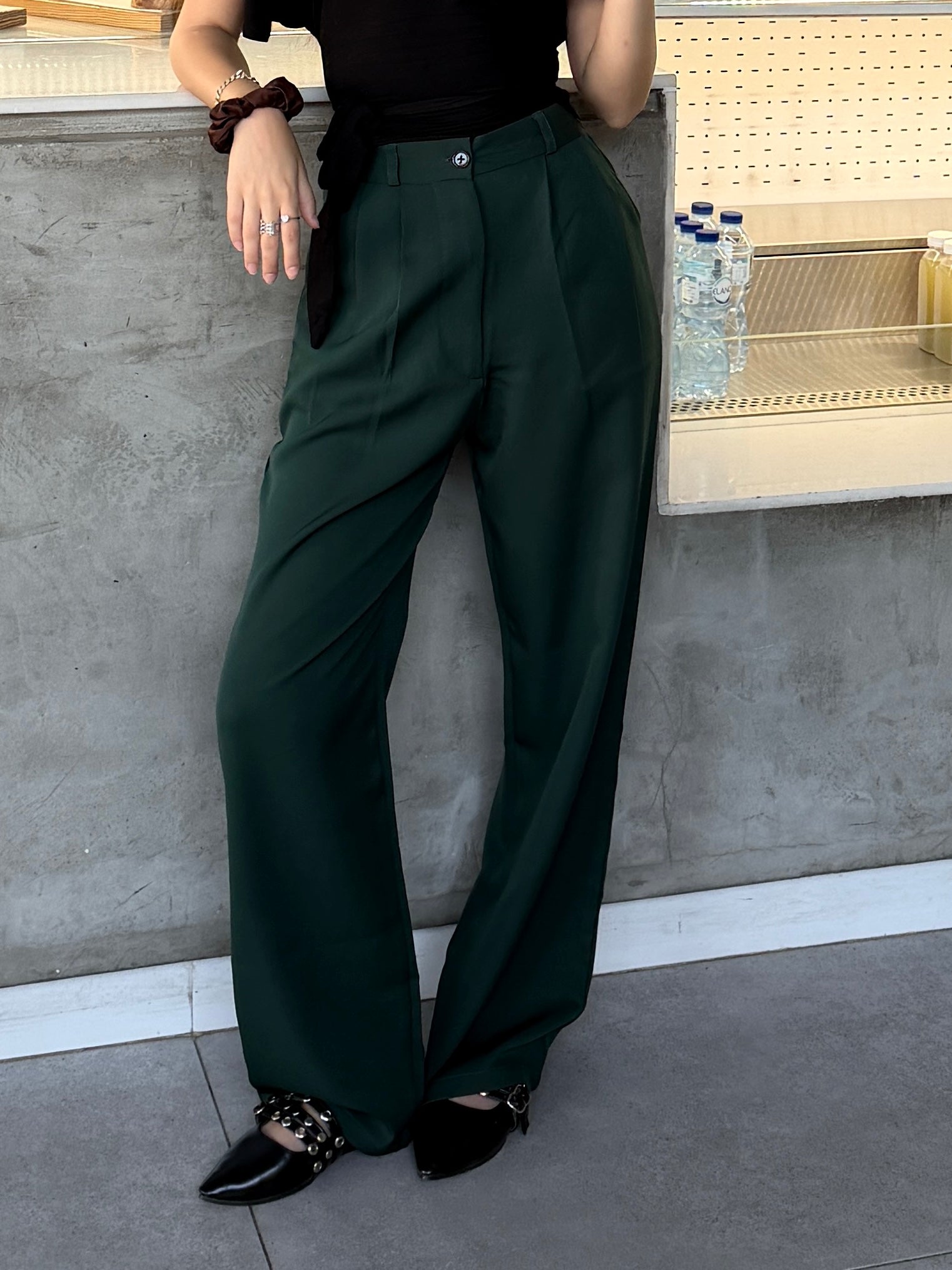 Wide-Leg classic Pants
