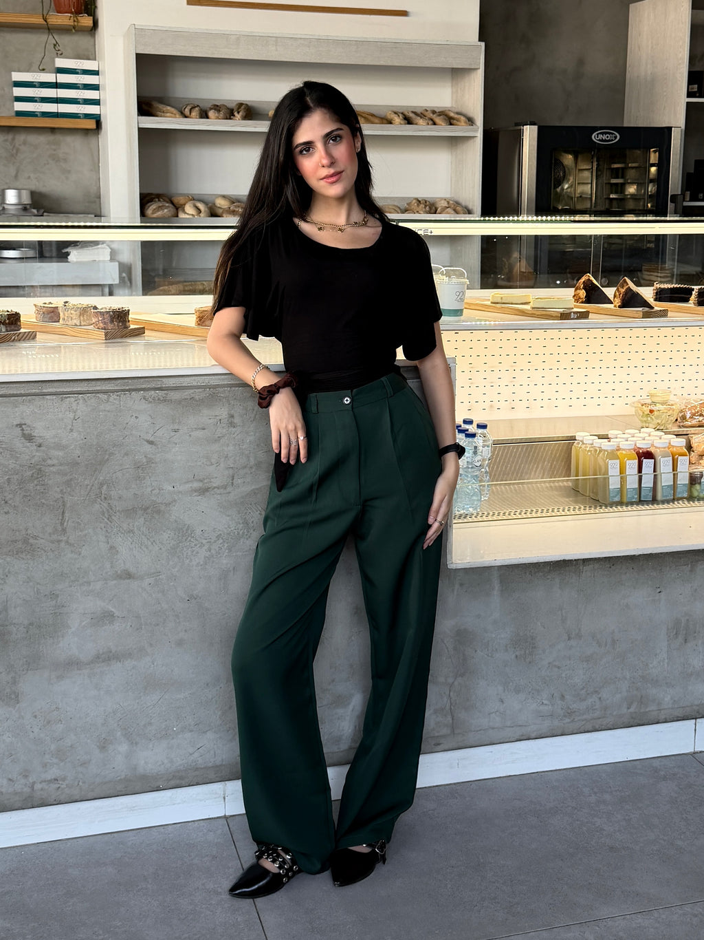 Wide-Leg classic Pants