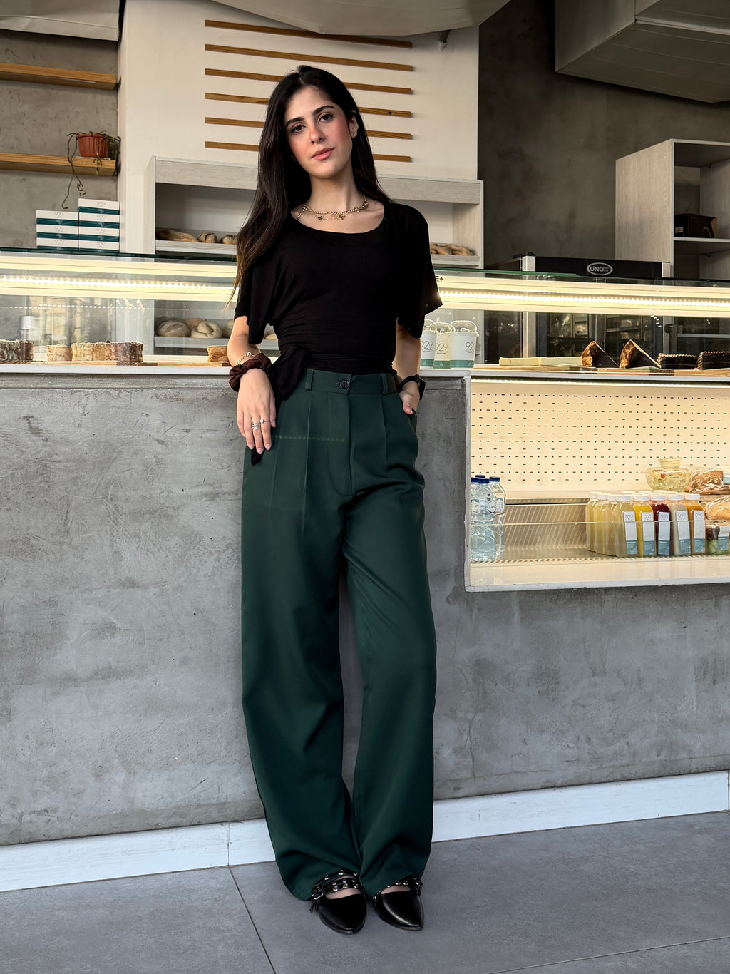 Wide-Leg classic Pants