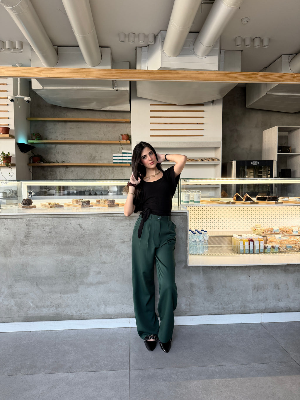 Wide-Leg classic Pants