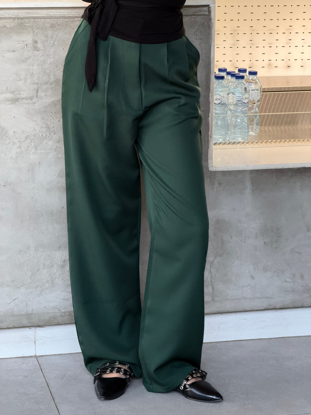 Wide-Leg classic Pants