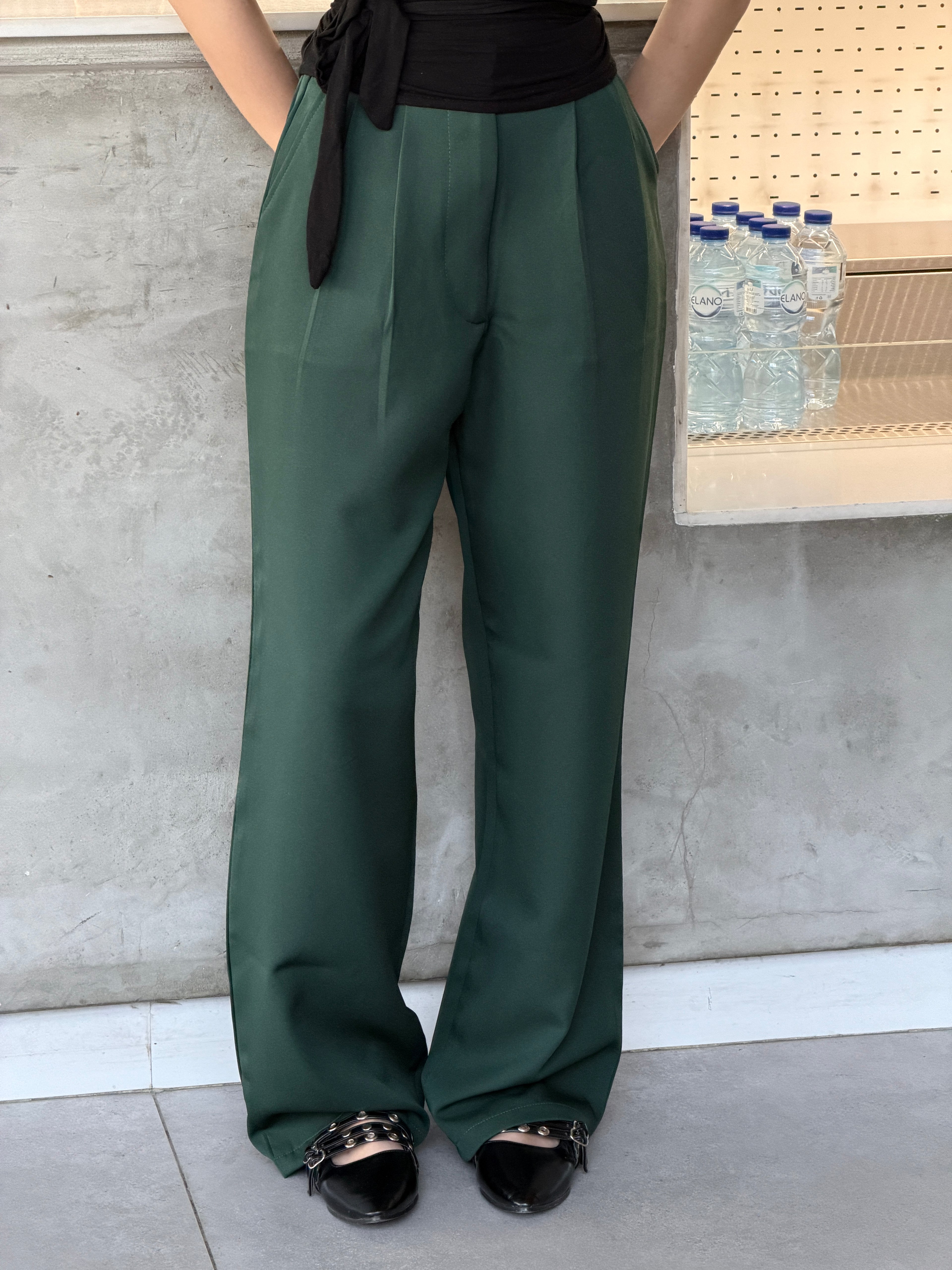 Wide-Leg classic Pants