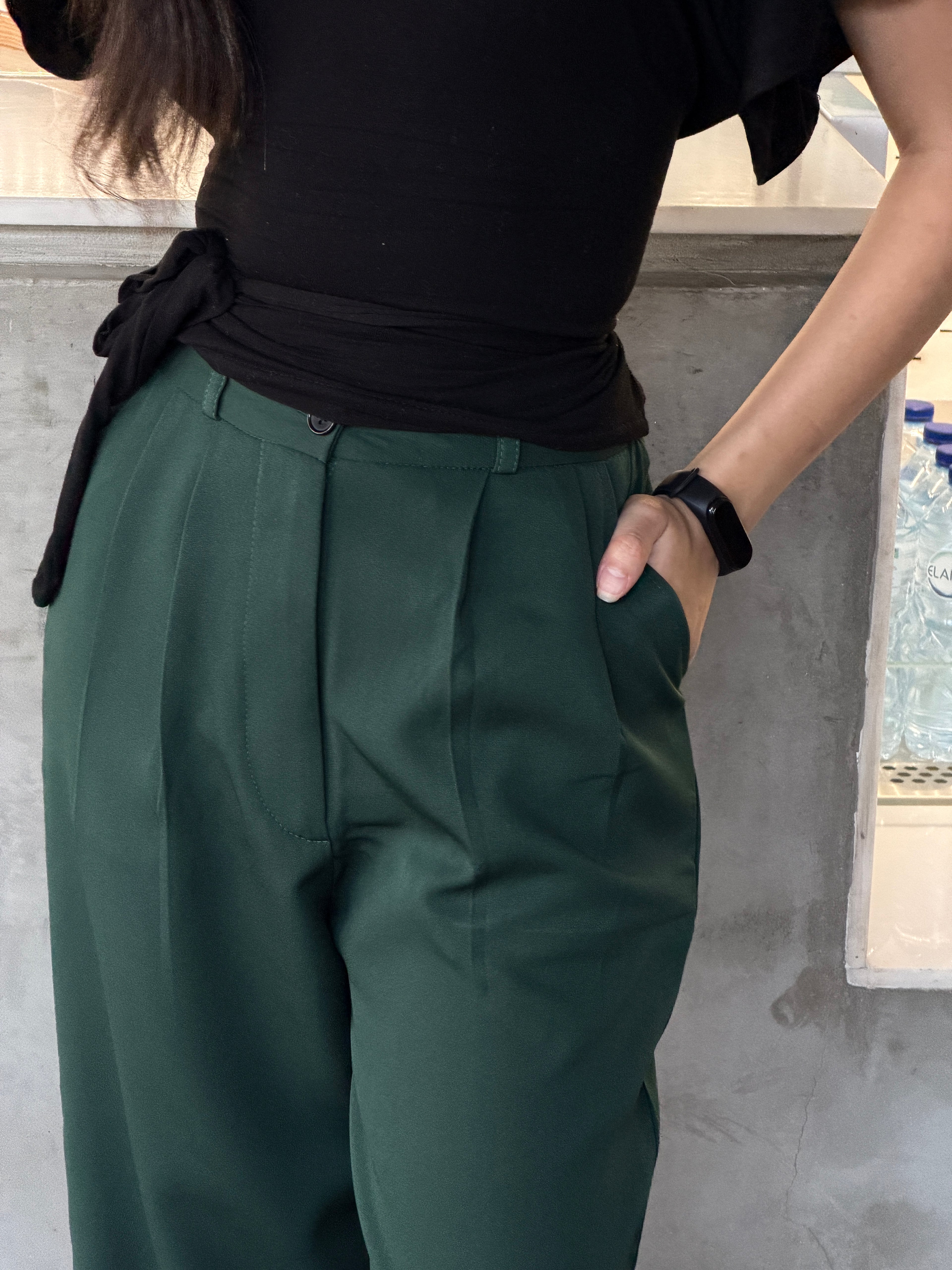 Wide-Leg classic Pants