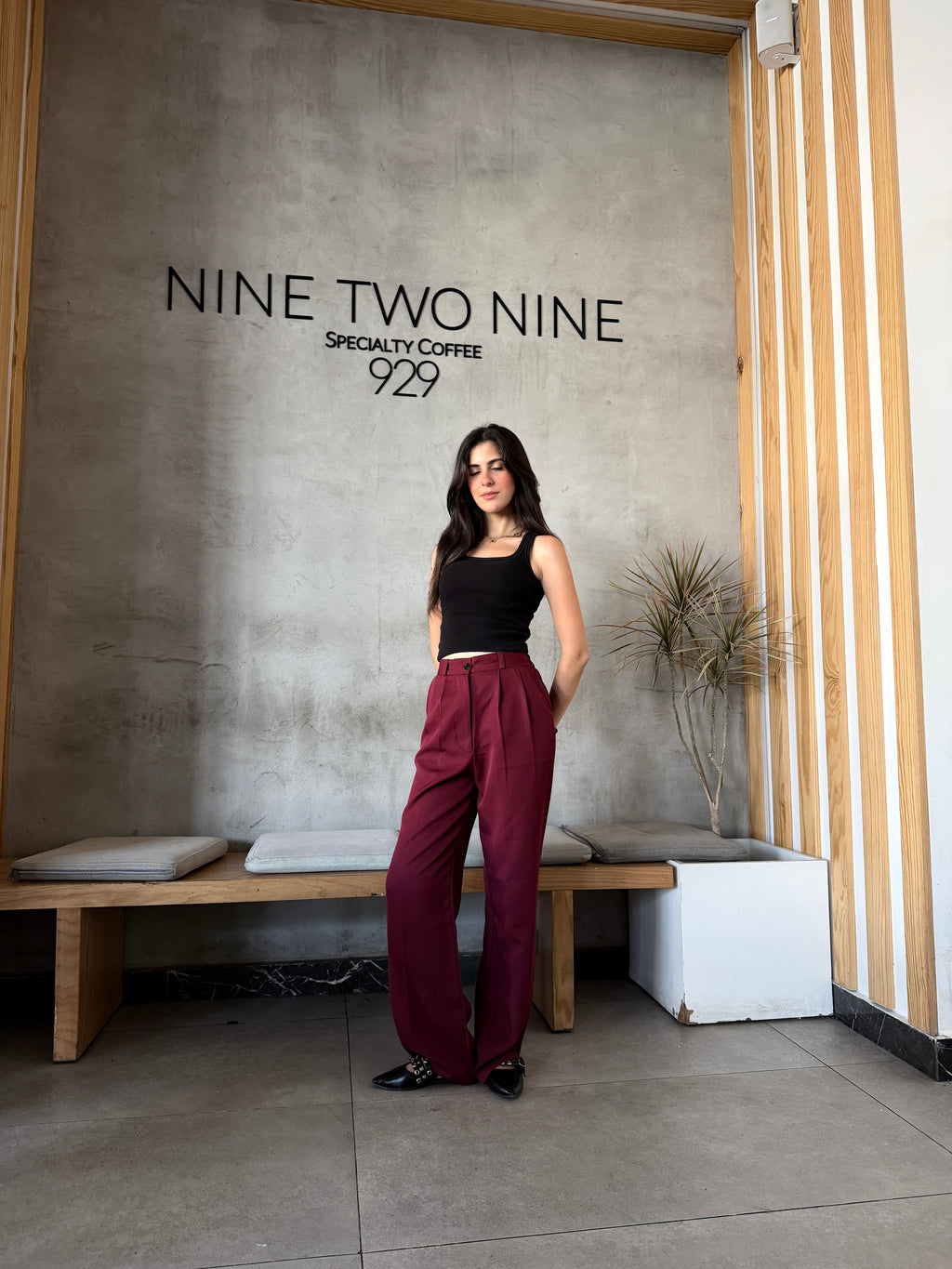 Wide-Leg classic Pants