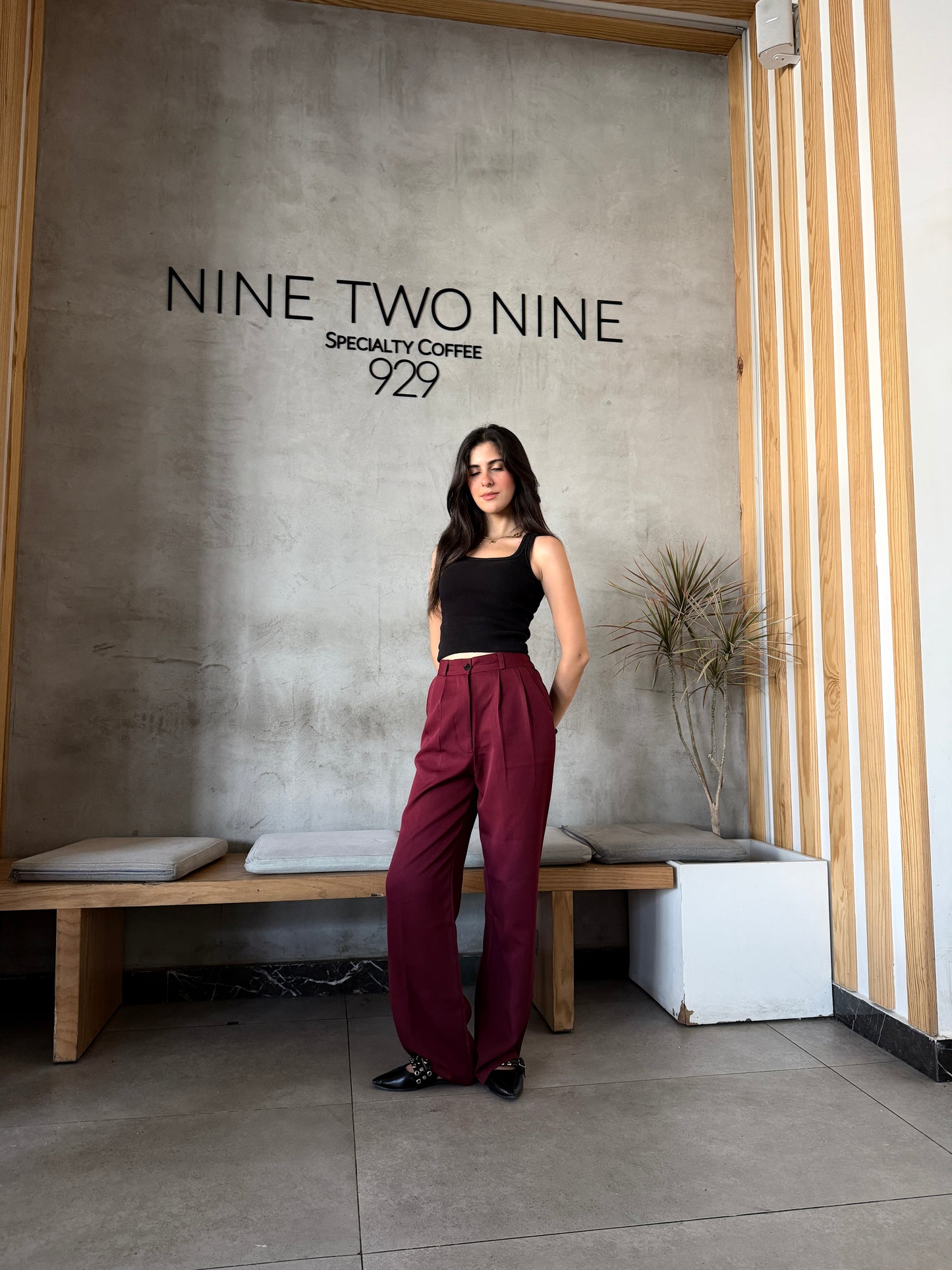 Wide-Leg classic Pants