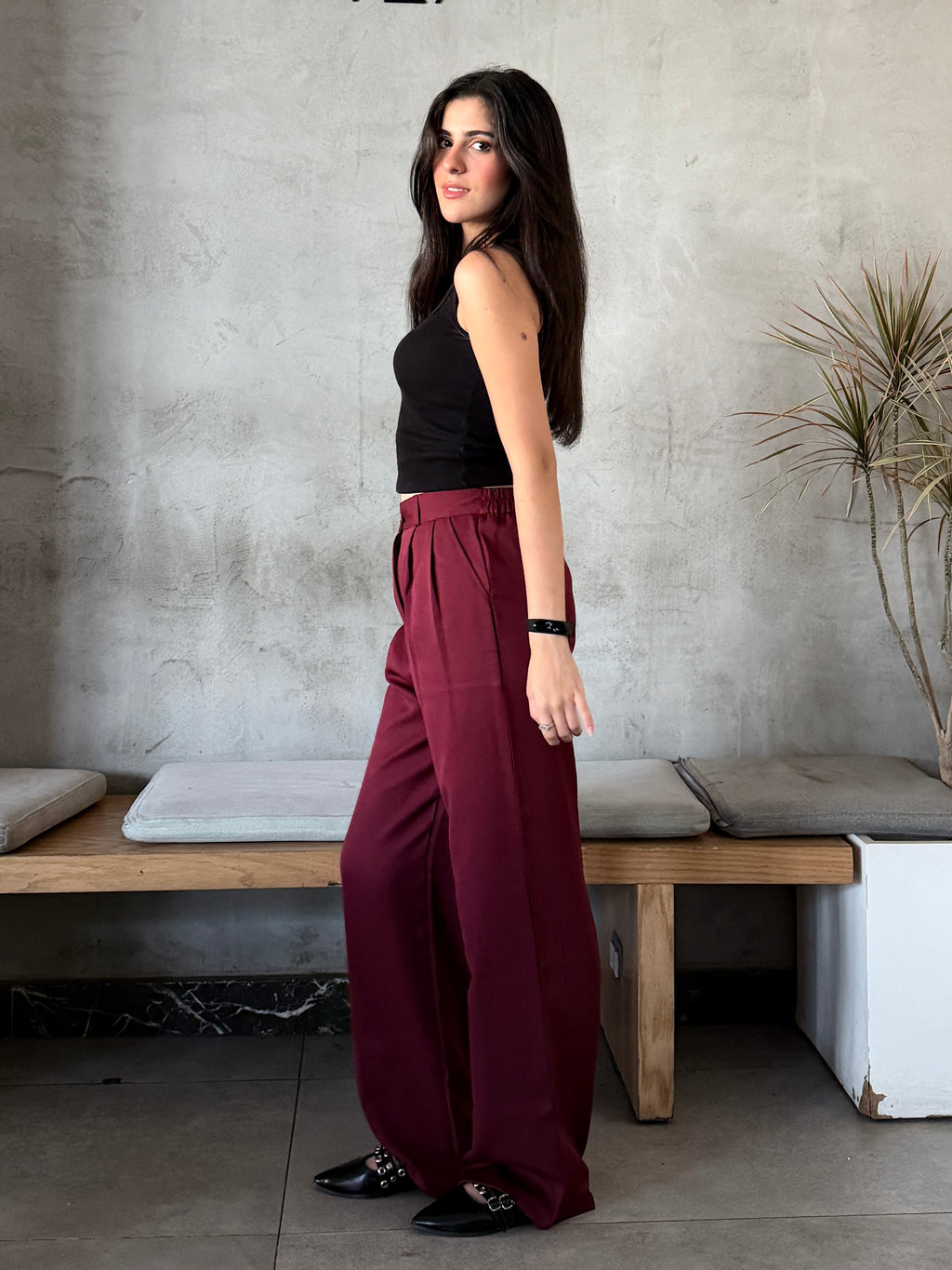 Wide-Leg classic Pants