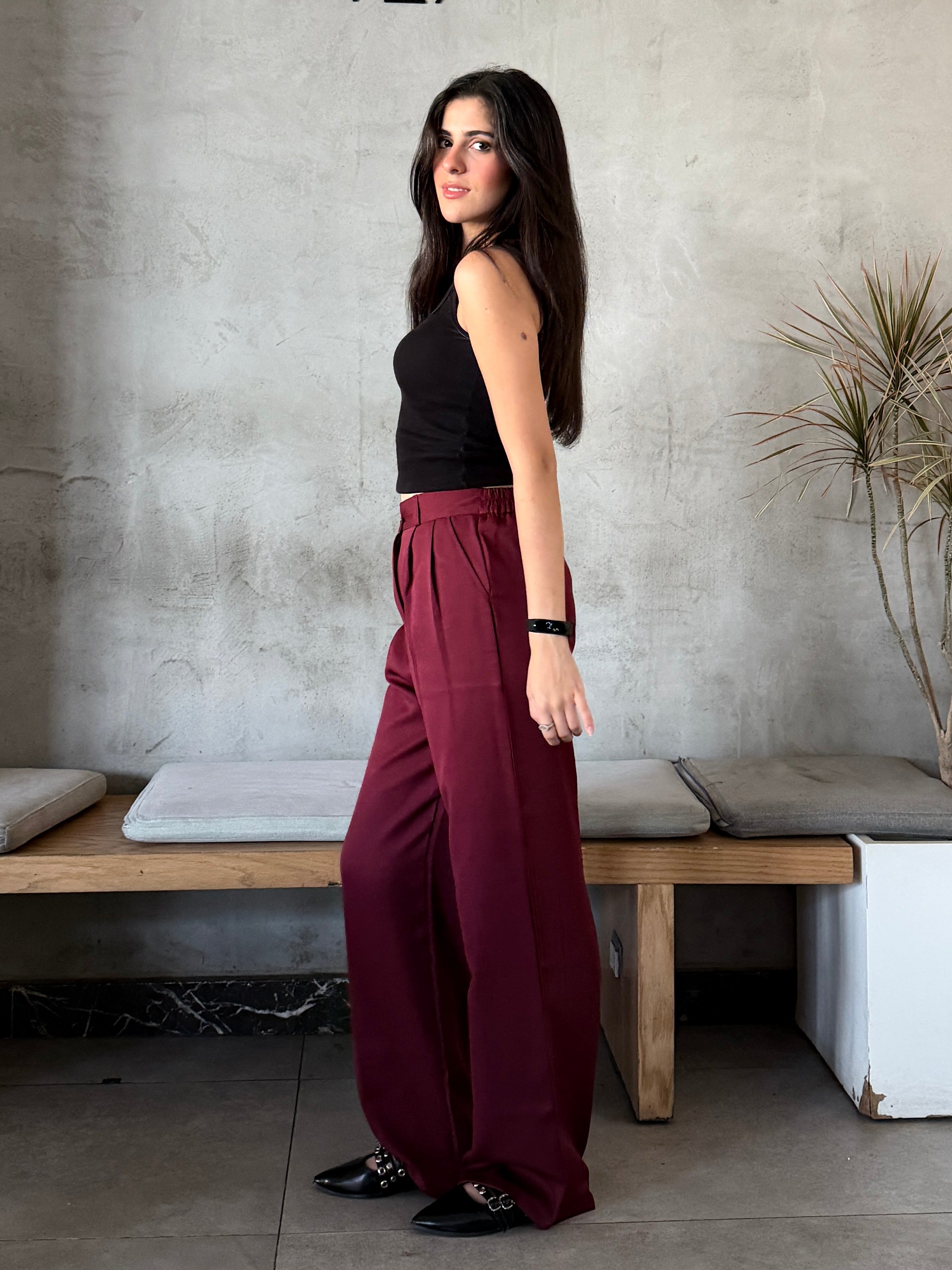 Wide-Leg classic Pants