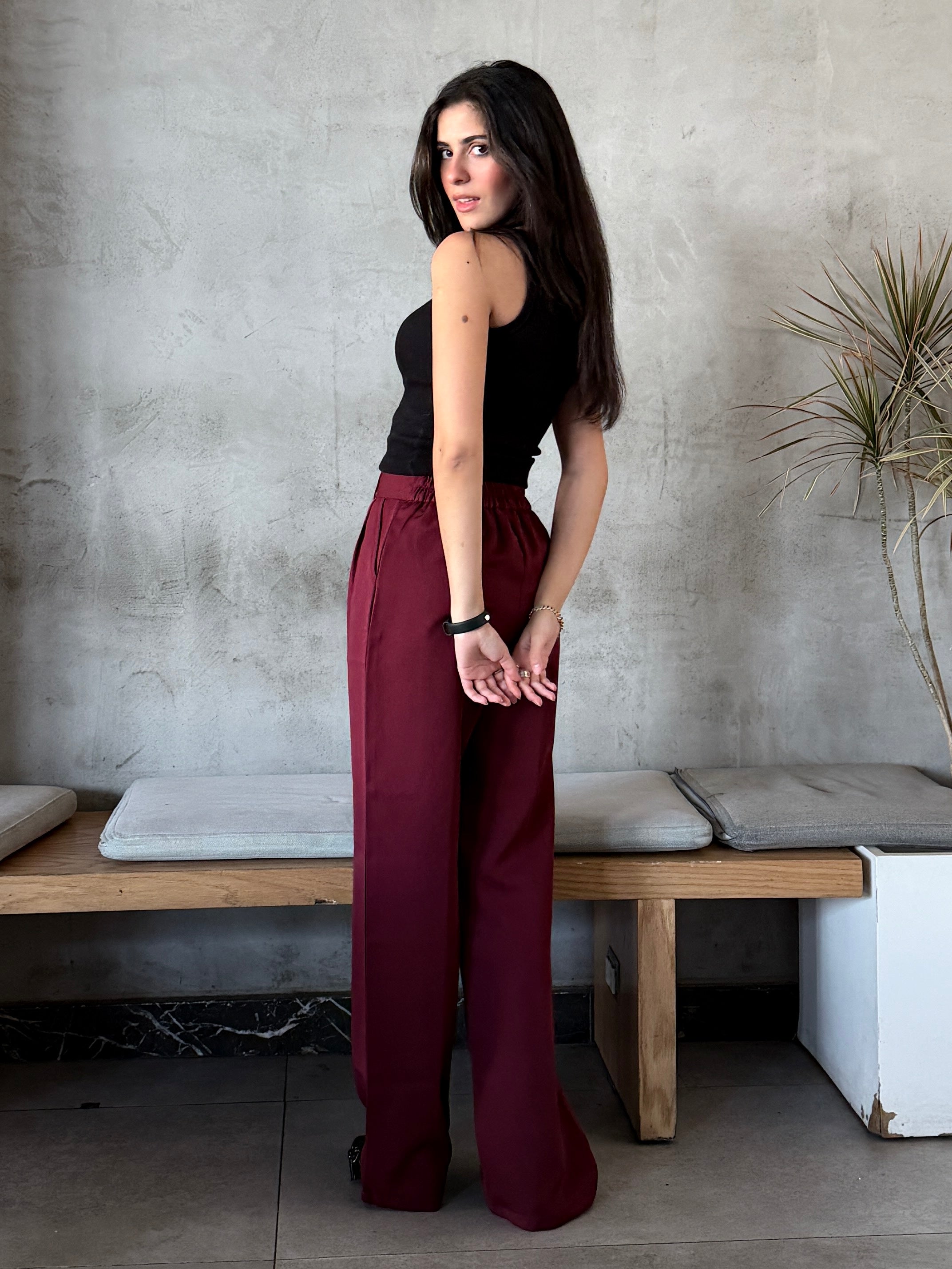 Wide-Leg classic Pants